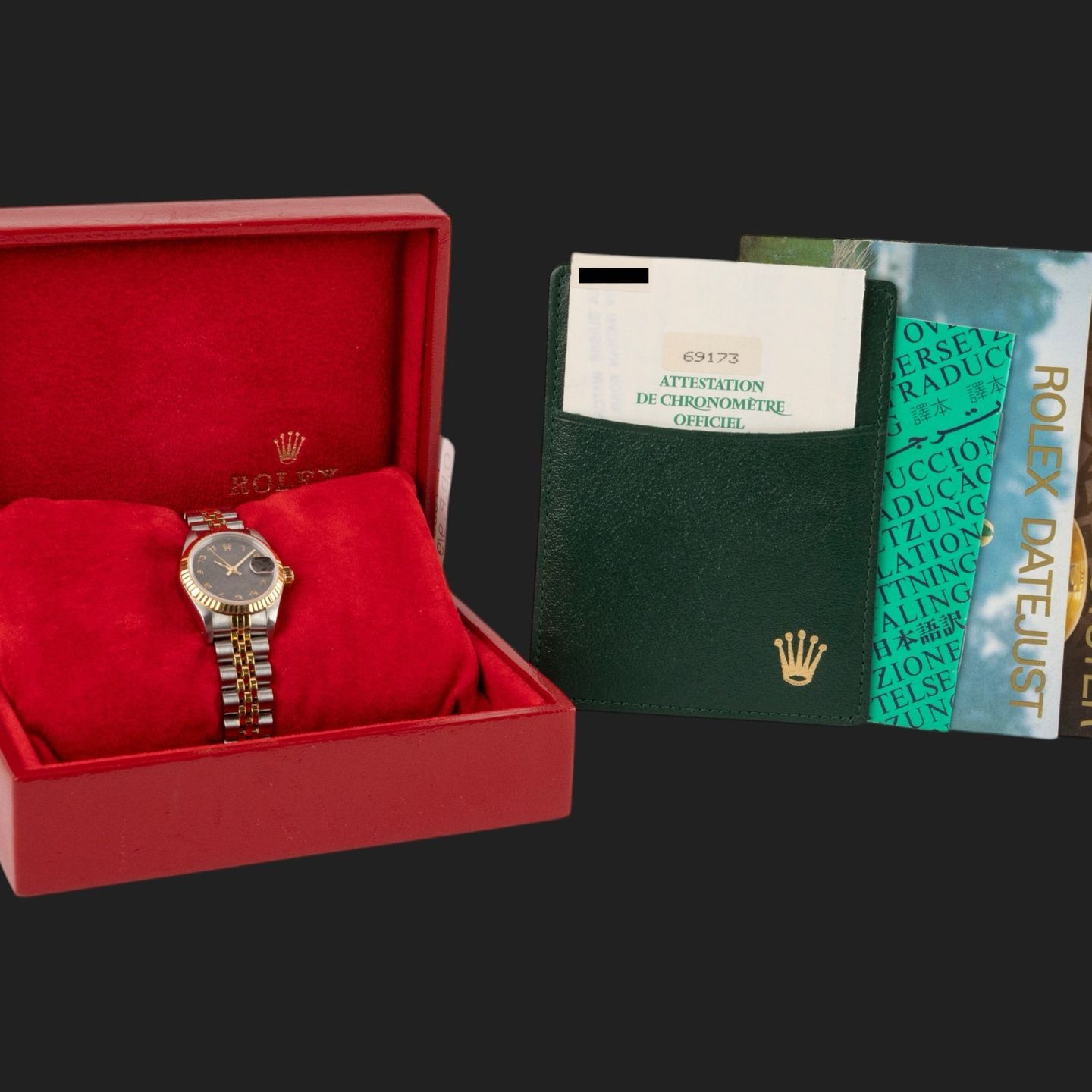 Rolex Lady-Datejust 69173 - (8/8)