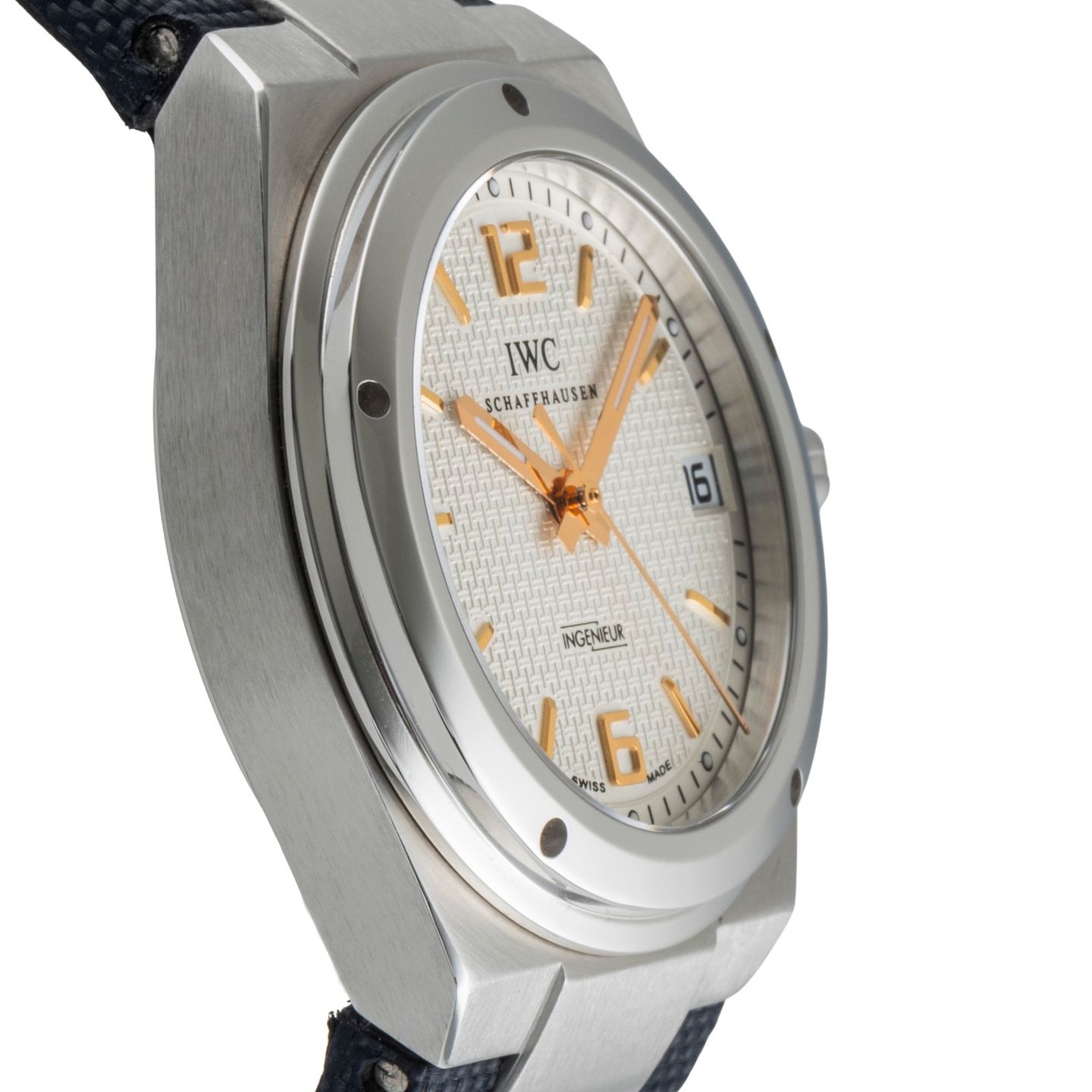 IWC Ingenieur IW451504 (2010) - Silver dial 34 mm Steel case (7/8)