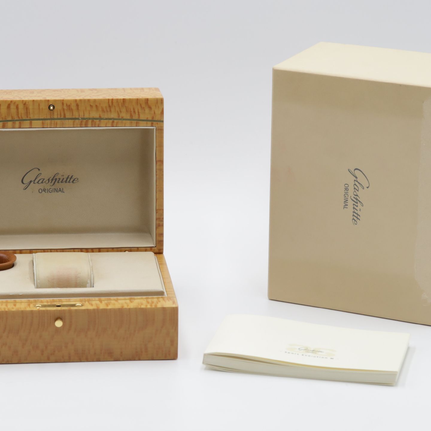 Glashütte Original Sport Evolution 1-39-21-01-02-04 (Onbekend (willekeurig serienummer)) - Roze wijzerplaat 37mm Staal (8/8)