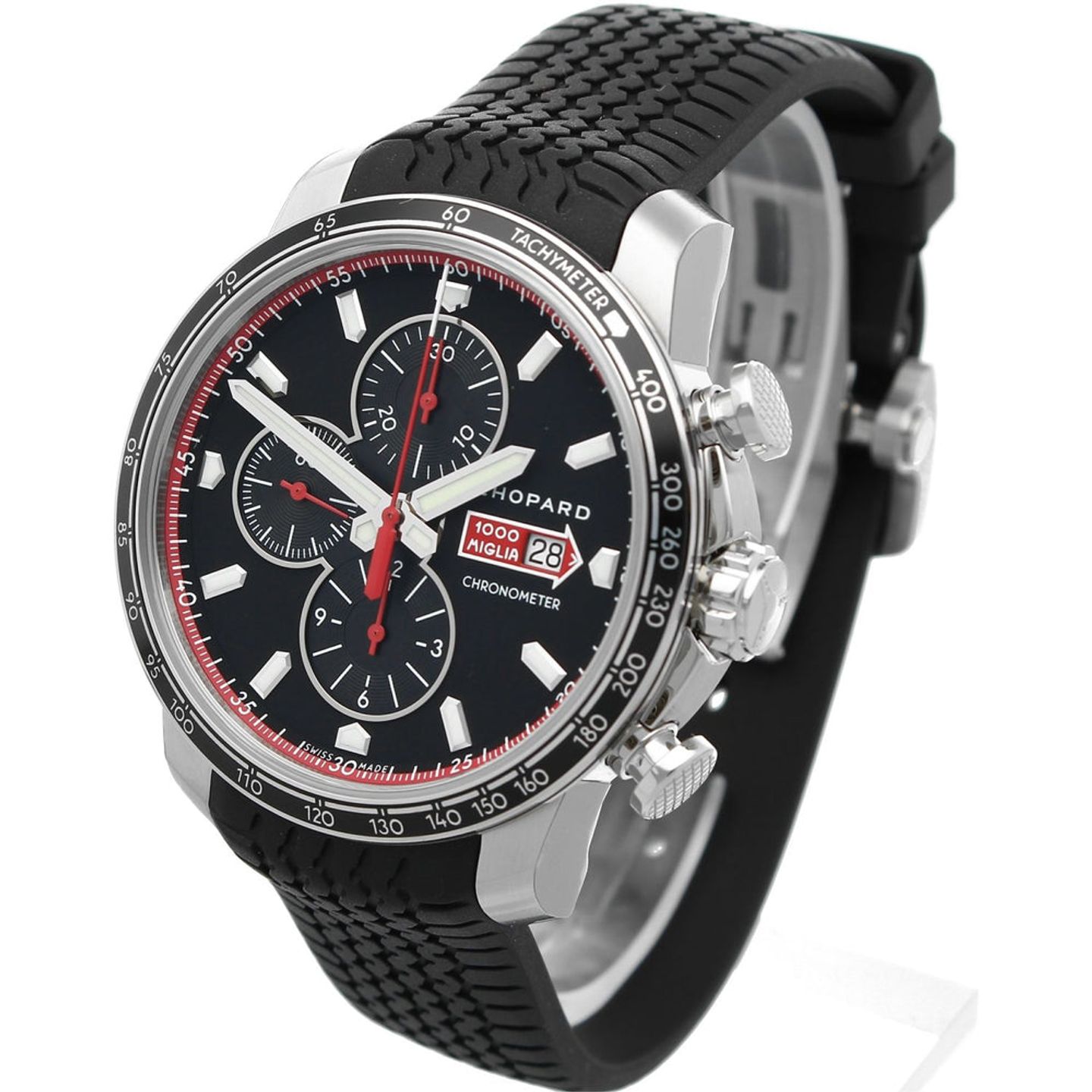 Chopard Mille Miglia 168571-3001 (2025) - Zwart wijzerplaat 44mm Staal (2/6)
