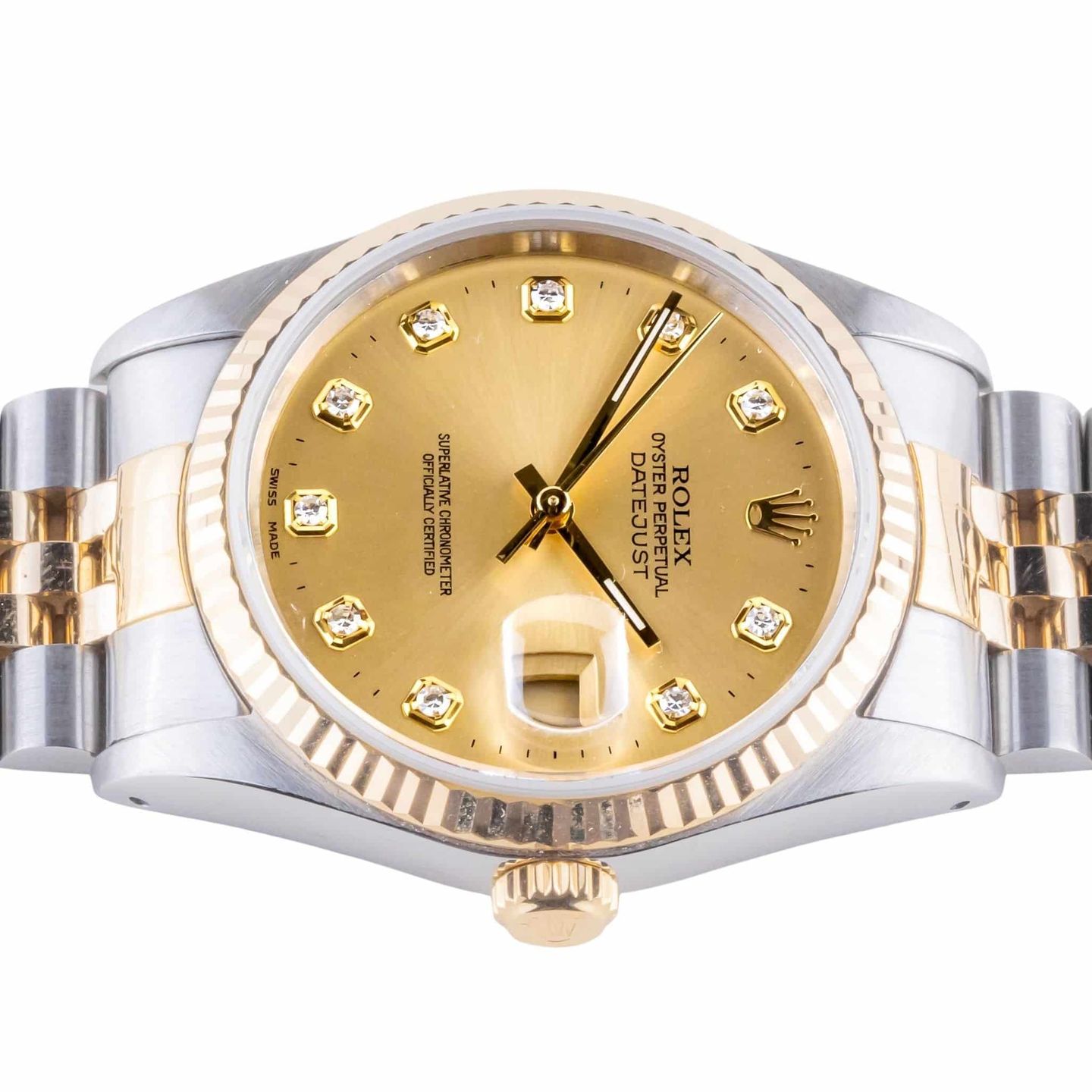 Rolex Datejust 36 16233 (1988) - 36 mm Gold/Steel case (6/8)