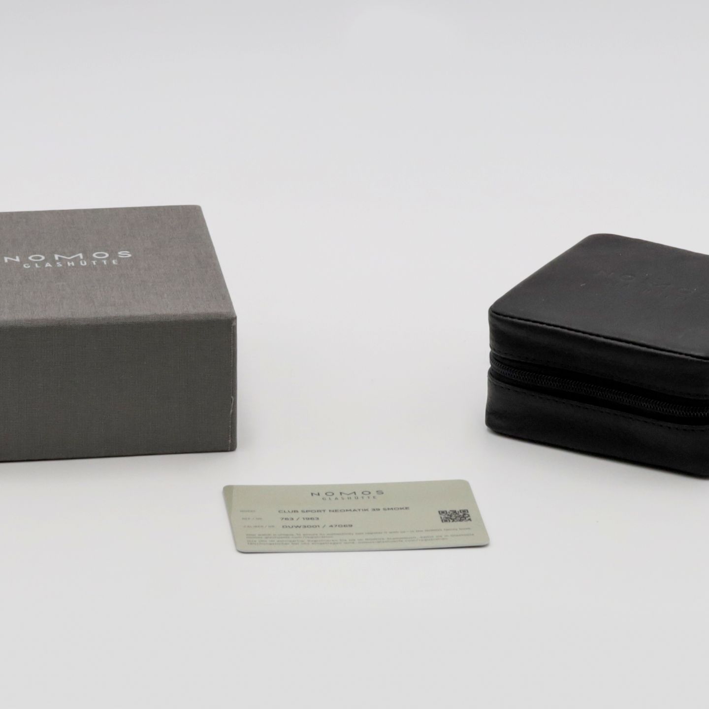 NOMOS Club Neomatik 763 (Unknown (random serial)) - Grey dial 40 mm Steel case (8/8)