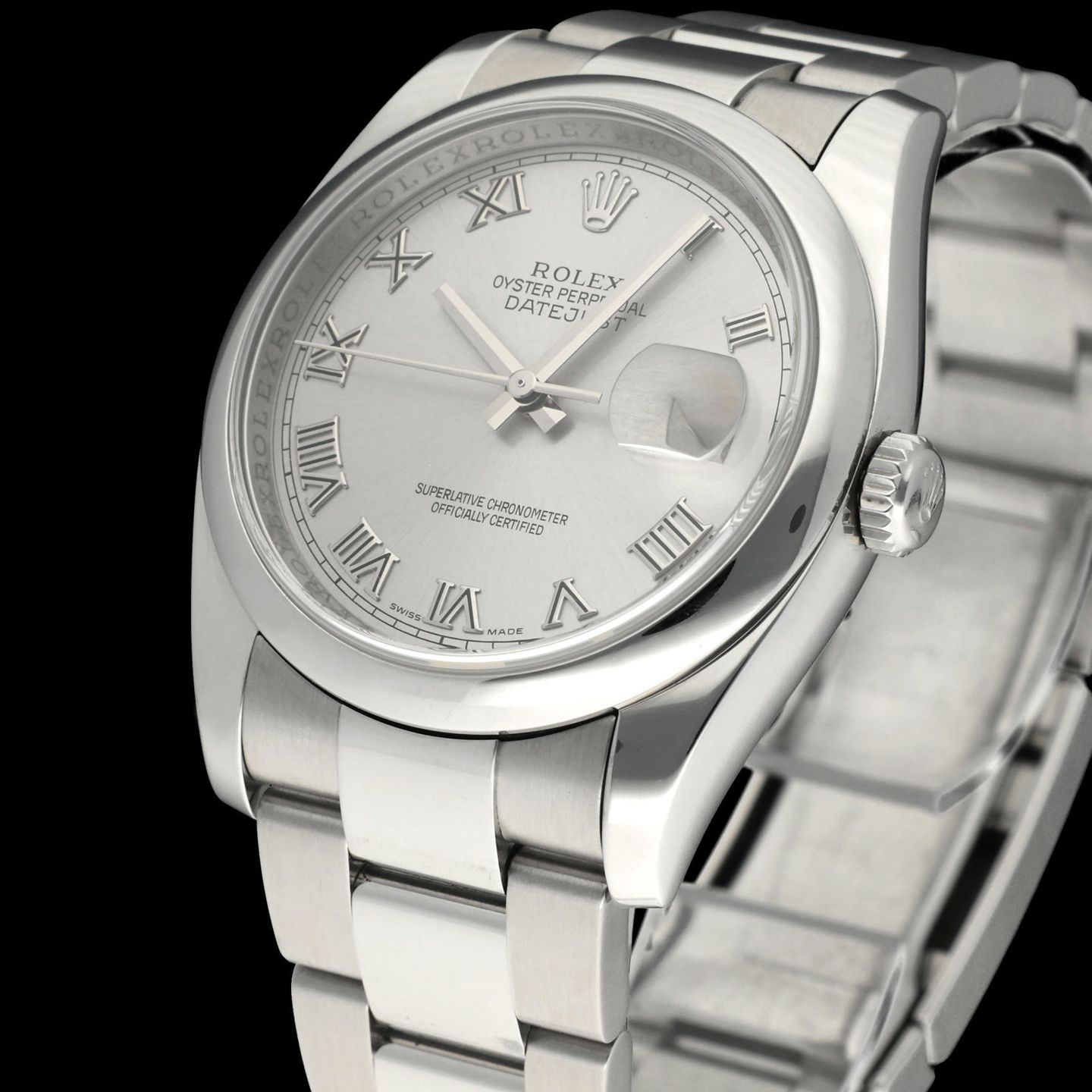 Rolex Datejust 36 116200 (2015) - Zilver wijzerplaat 36mm Staal (7/8)