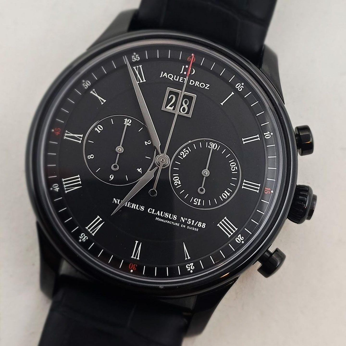 Jaquet-Droz Astrale J024038201 (2025) - Black dial 43 mm Steel case (1/8)