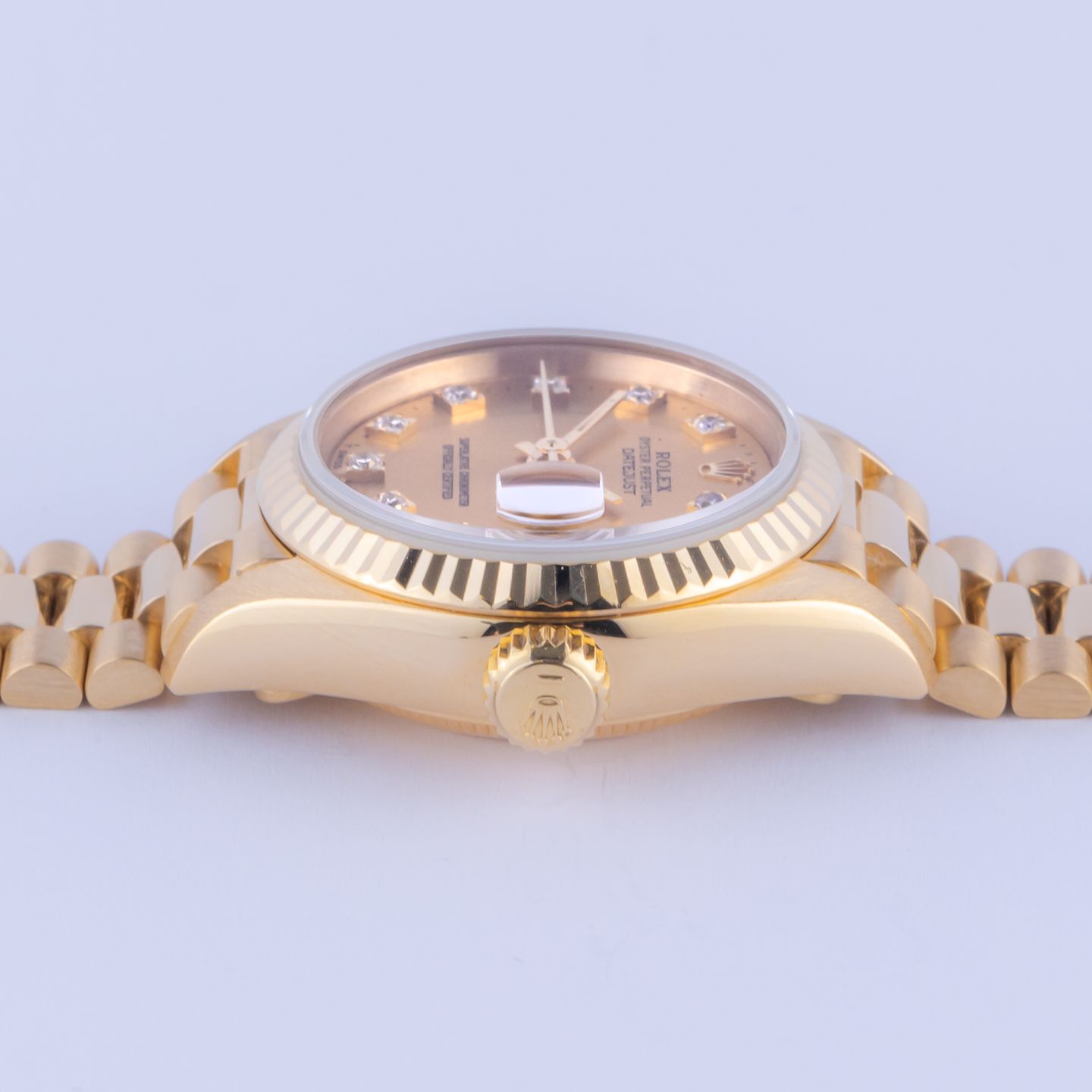 Rolex Lady-Datejust 69178 (1989) - 26mm Geelgoud (6/8)