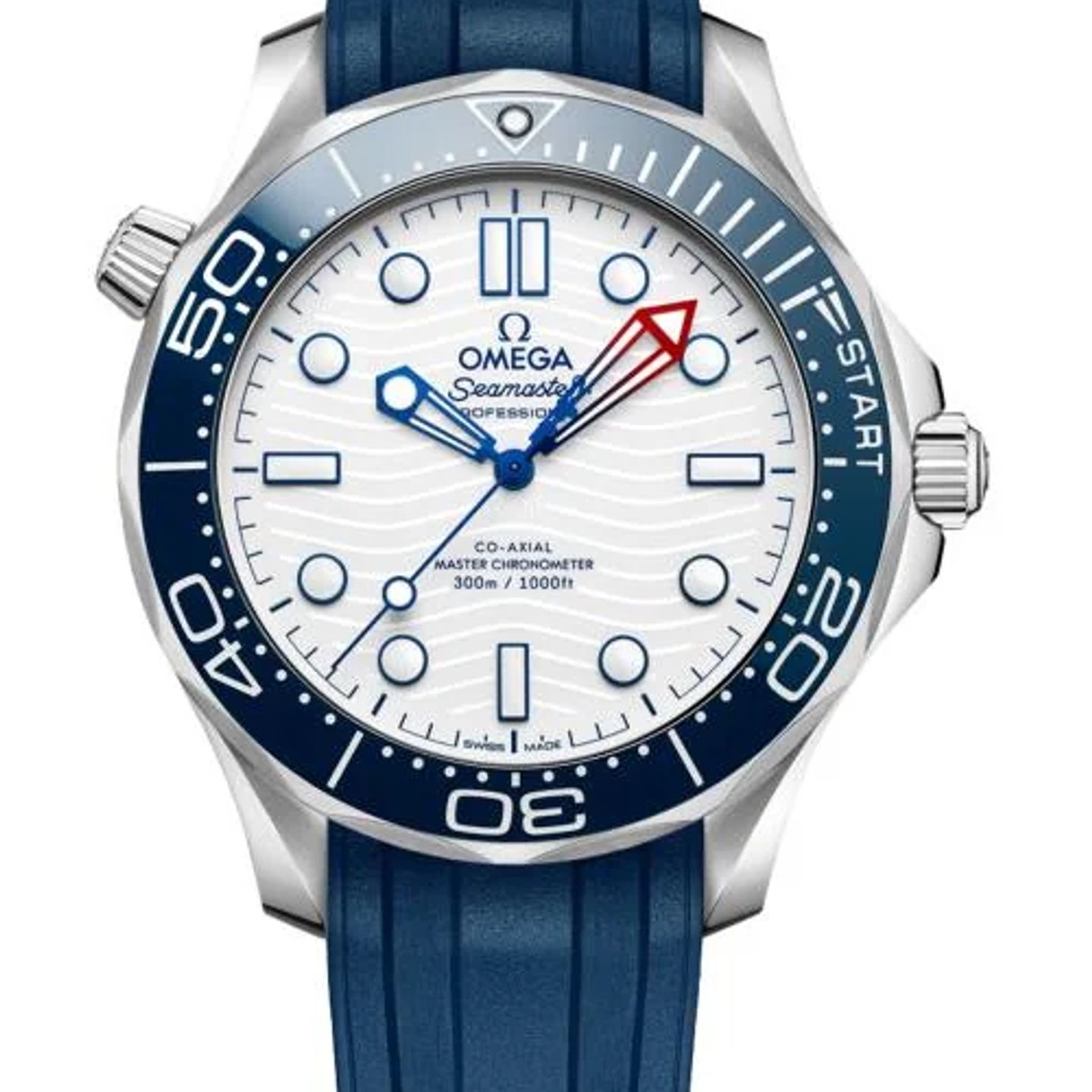 Omega Seamaster Diver 300 M 210.32.42.20.04.002 (2026) - Wit wijzerplaat 42mm Staal (1/1)