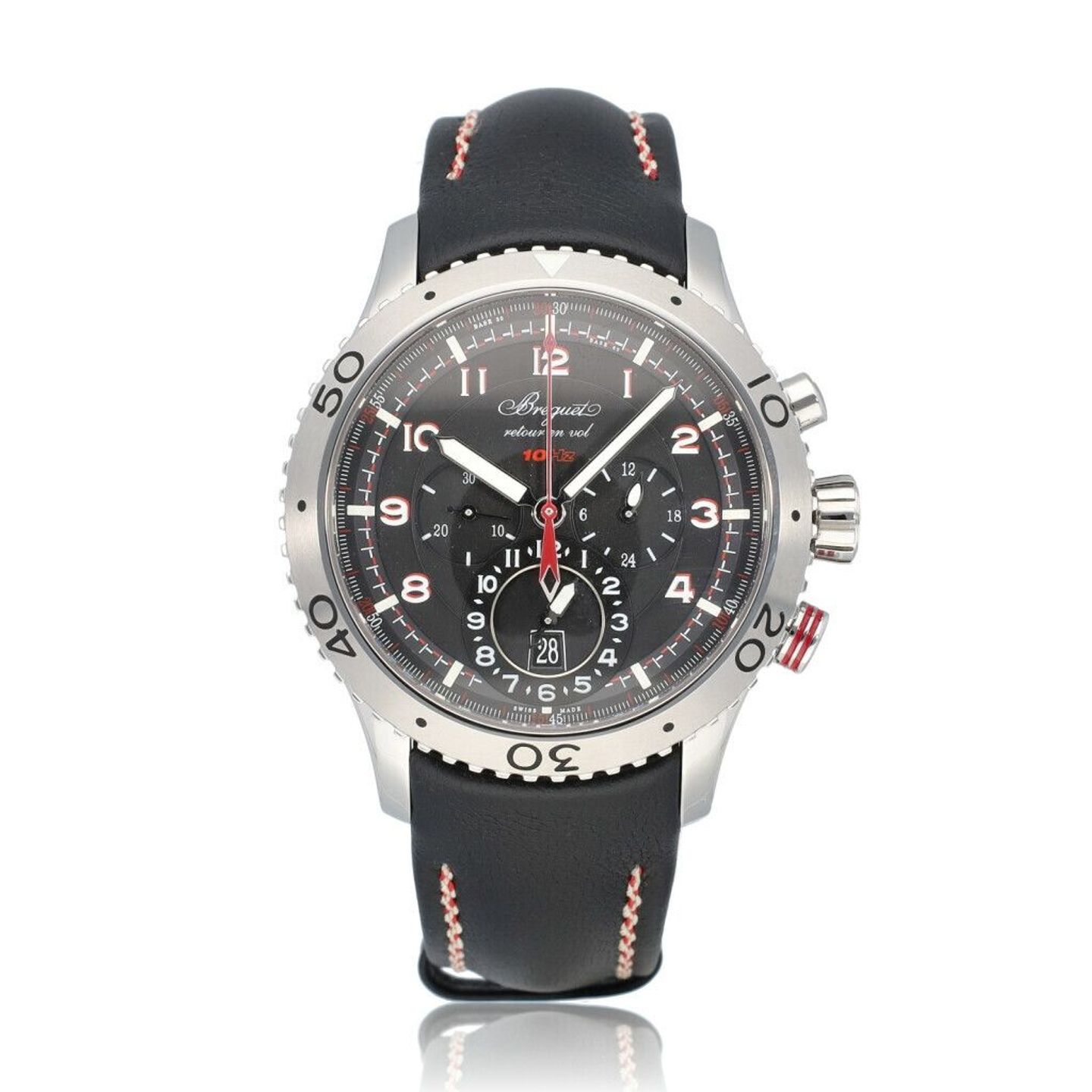 Breguet Type XX - XXI - XXII 3880ST/H2/3XV (2011) - Black dial 44 mm Steel case (1/1)