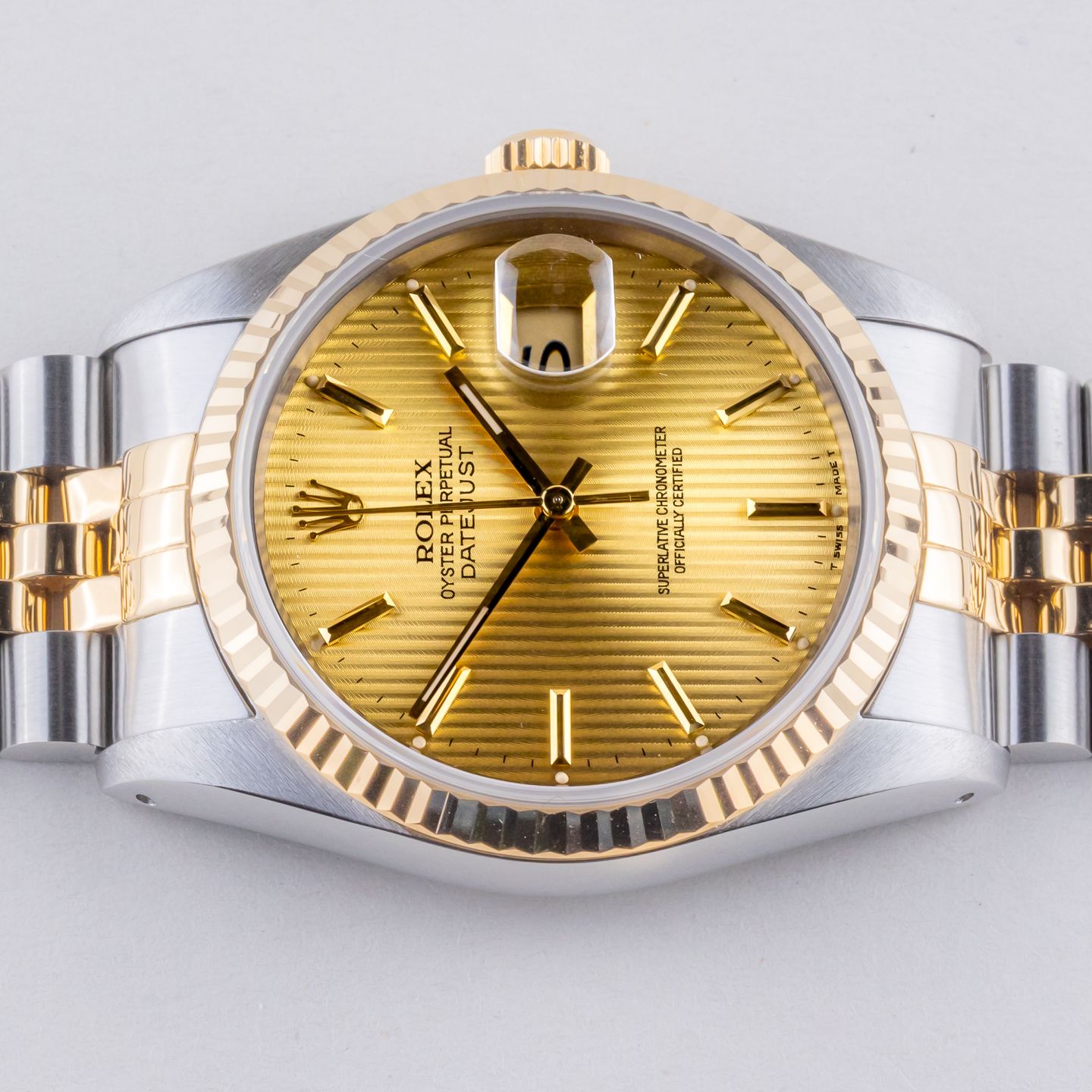 Rolex Datejust 36 16233 (1989) - 36 mm Gold/Steel case (5/8)