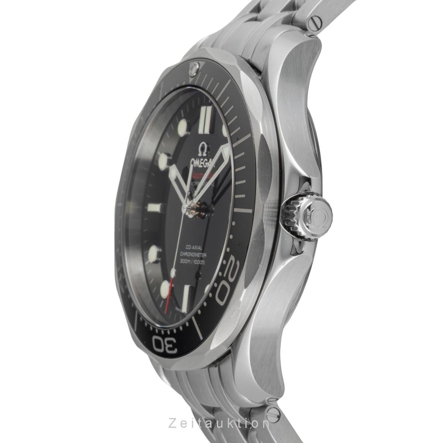 Omega Seamaster Diver 300 M 212.30.41.20.01.003 (Unknown (random serial)) - Black dial 41 mm Steel case (5/8)