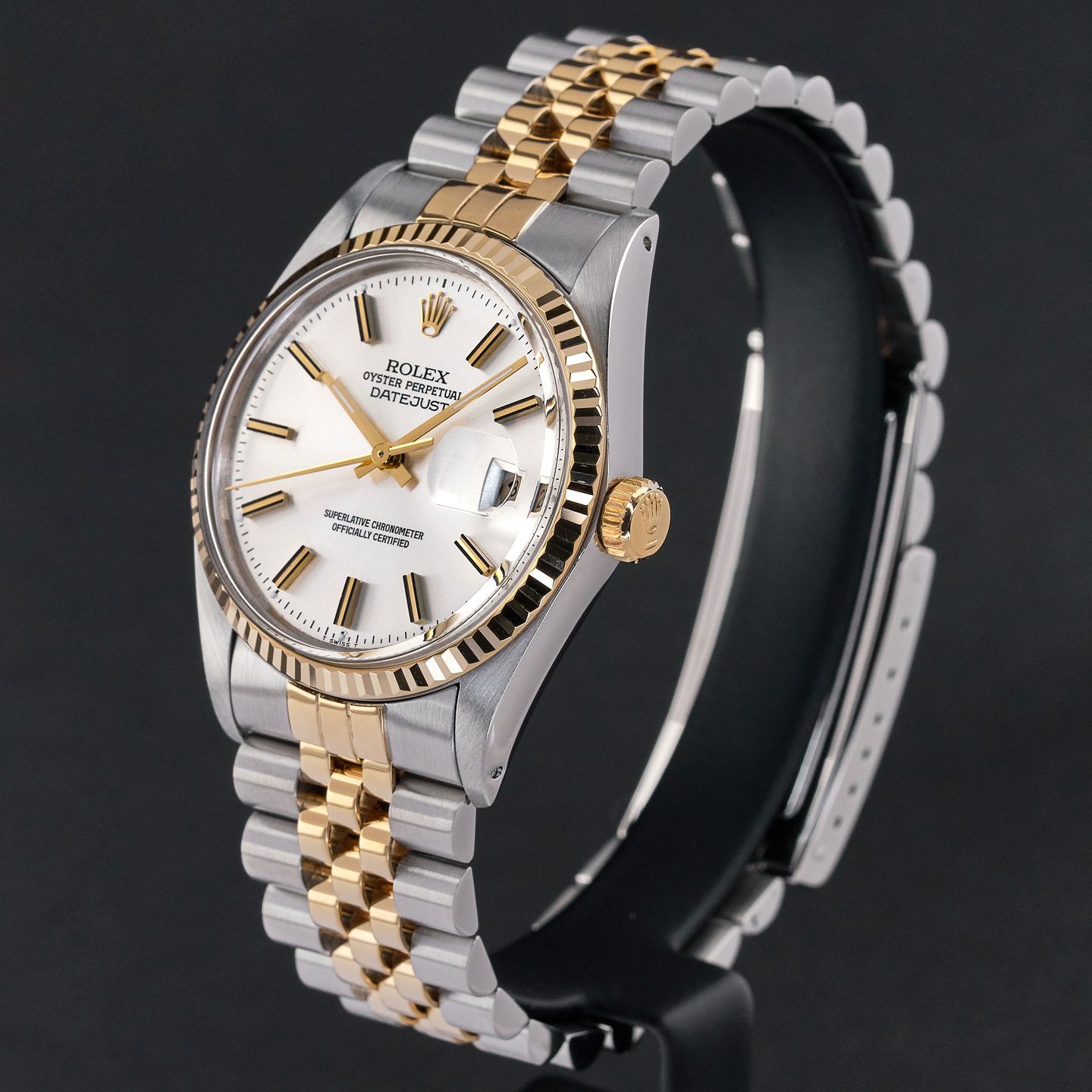 Rolex Datejust 36 16013 (1984) - 36mm Goud/Staal (4/8)