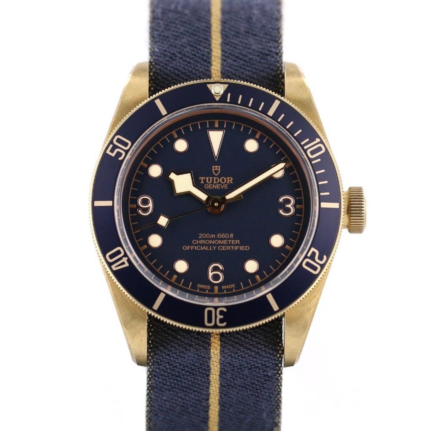 Tudor Black Bay Bronze 79250BB (2019) - Blue dial 43 mm Steel case (1/8)