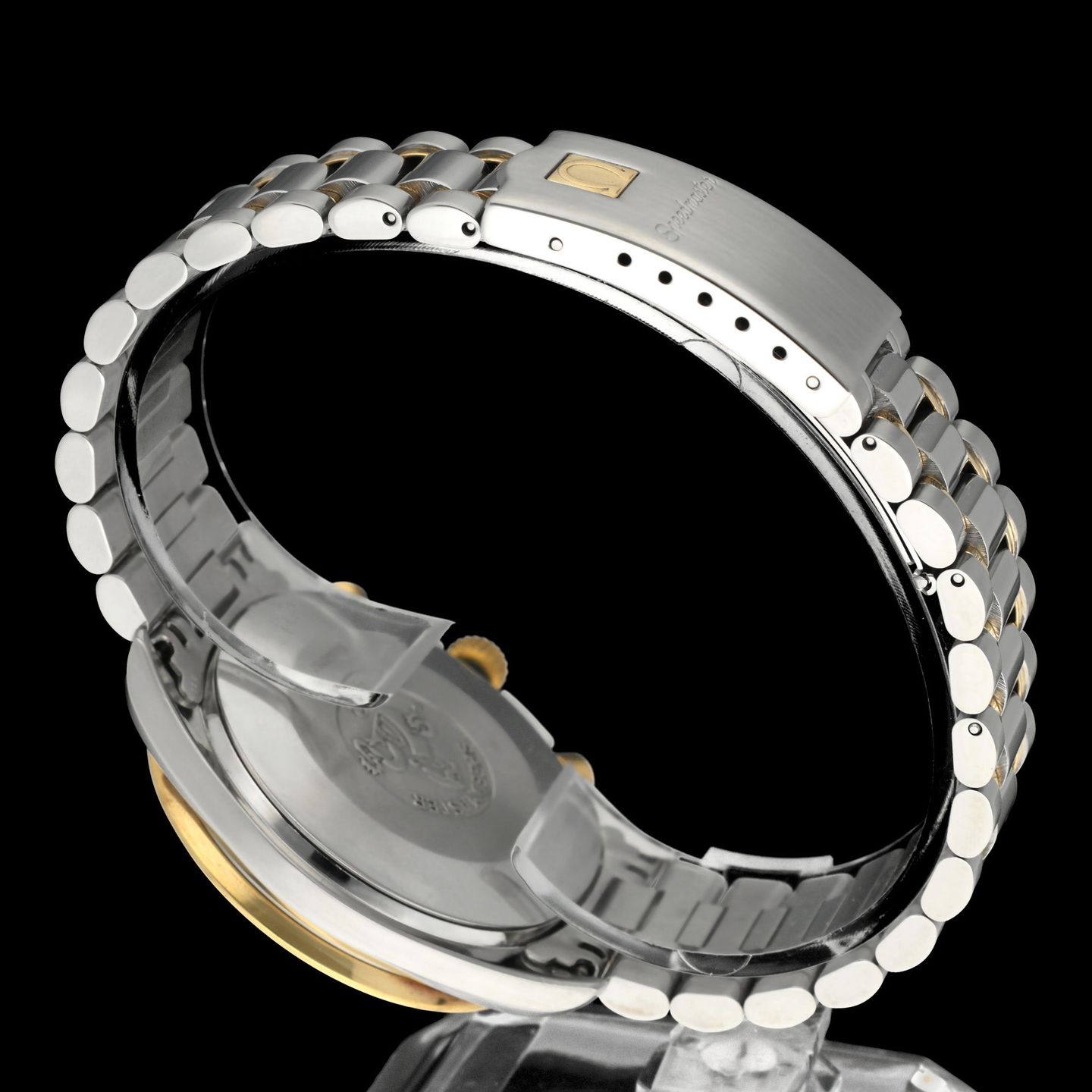 Omega Speedmaster 3310.10 (1993) - 39 mm Gold/Steel case (8/8)