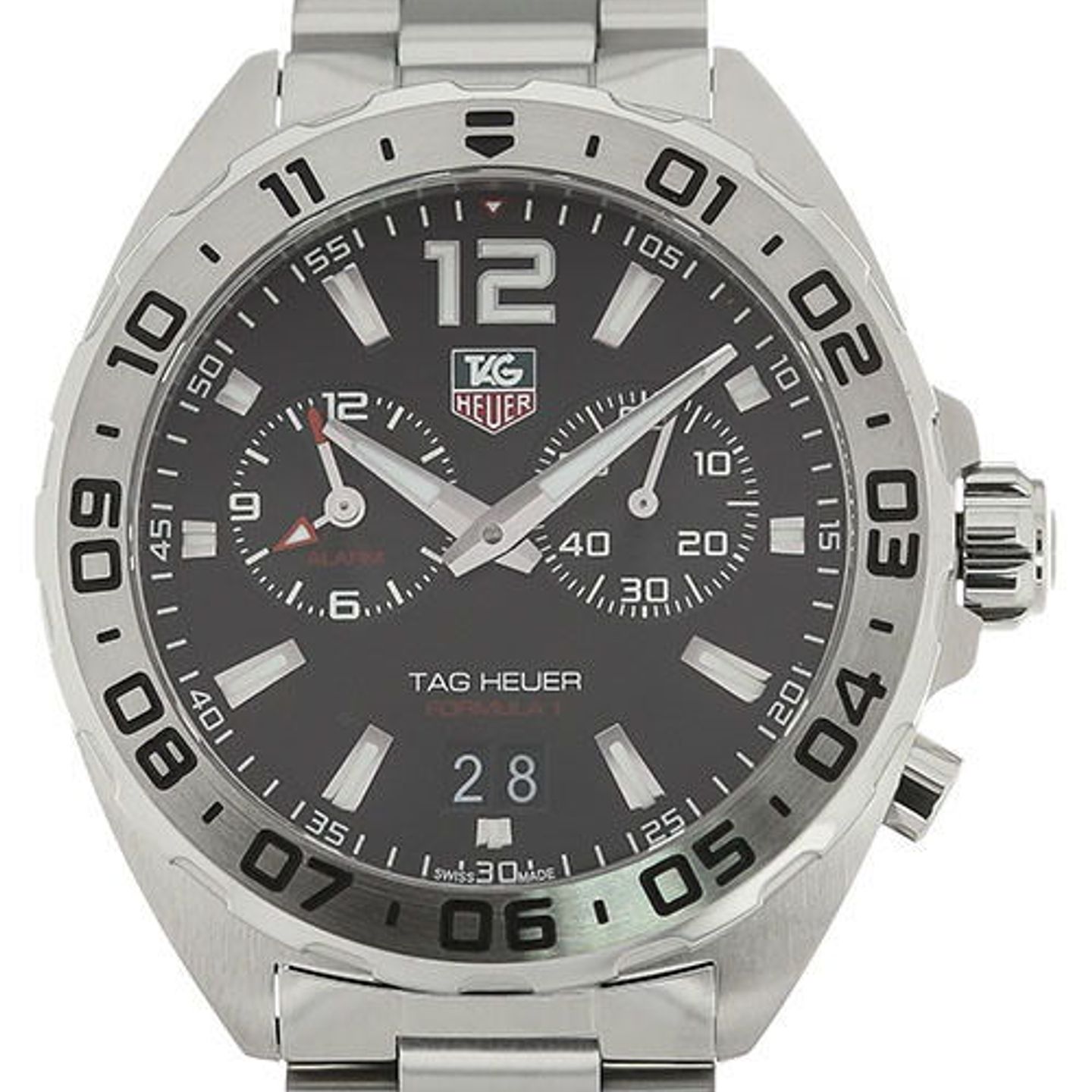 TAG Heuer Formula 1 Quartz WAZ111A.BA0875 (2023) - Zwart wijzerplaat 41mm Staal (1/5)