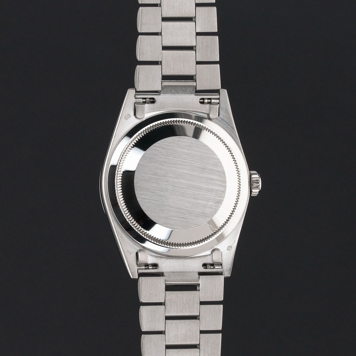 Rolex Day-Date 36 18239 (1999) - Grey dial 36 mm White Gold case (7/8)