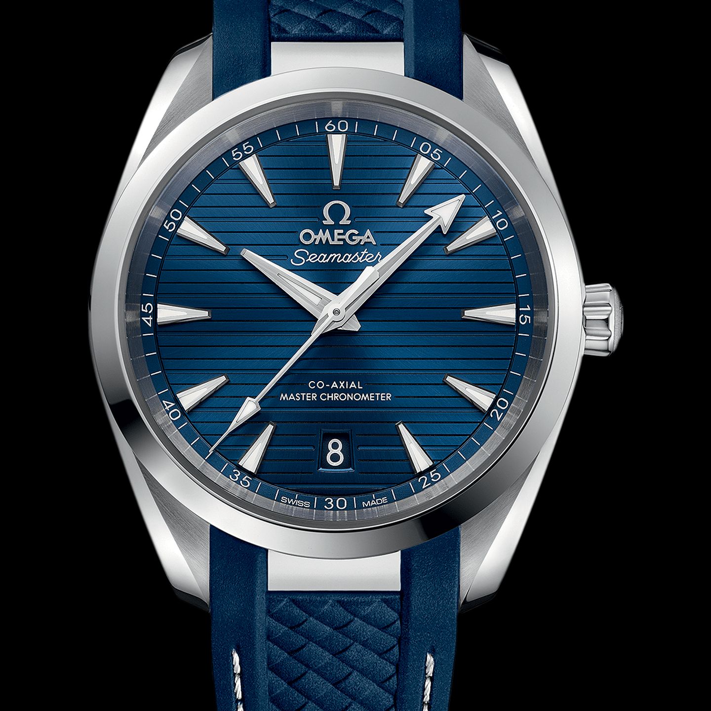 Omega Seamaster Aqua Terra 220.12.38.20.03.001 (2022) - Blue dial 38 mm Steel case (1/2)