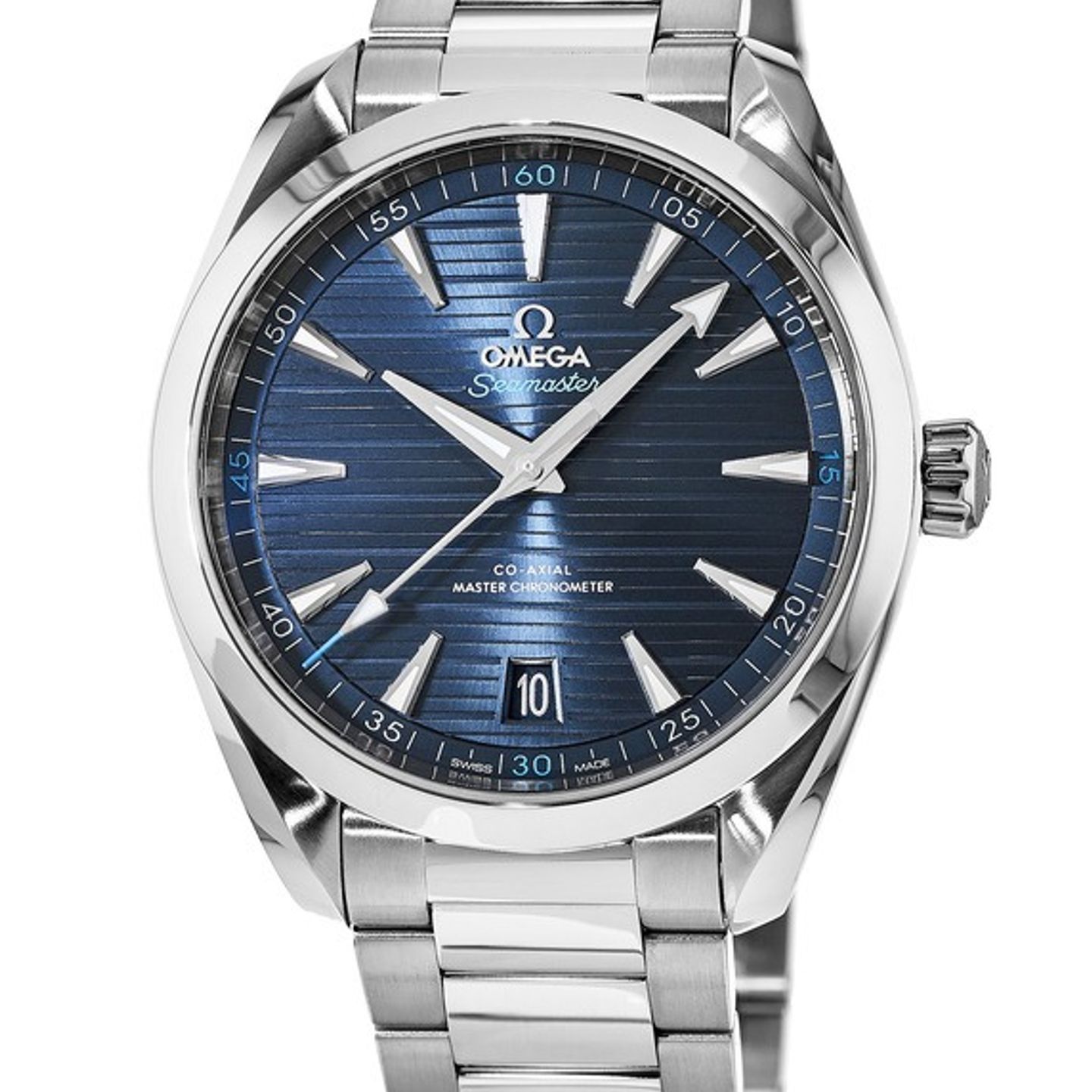 Omega Seamaster Aqua Terra 220.10.41.21.03.001 (2022) - Blauw wijzerplaat 41mm Staal (2/2)