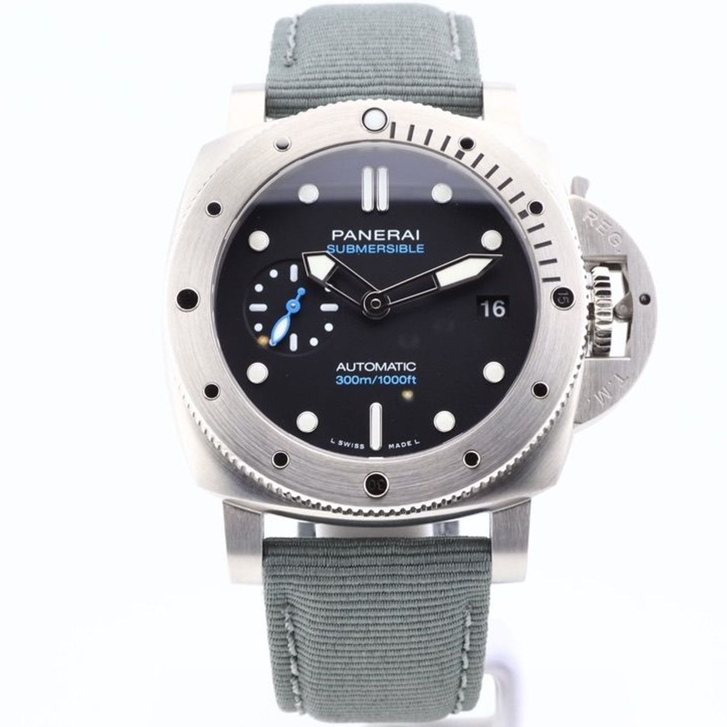 Panerai Luminor Submersible PAM02973 (2023) - Zwart wijzerplaat 42mm Staal (1/1)