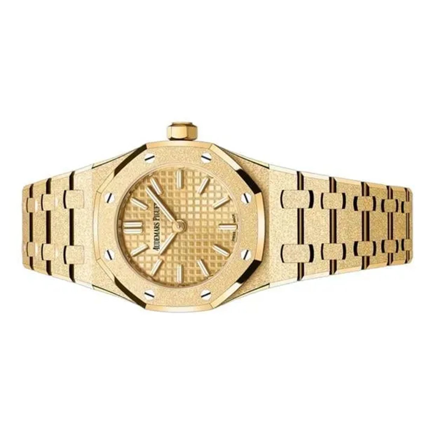 Audemars Piguet Royal Oak Mini 67630BA.GG.1312BA.01 (2025) - Champagne dial 23 mm Yellow Gold case (2/6)