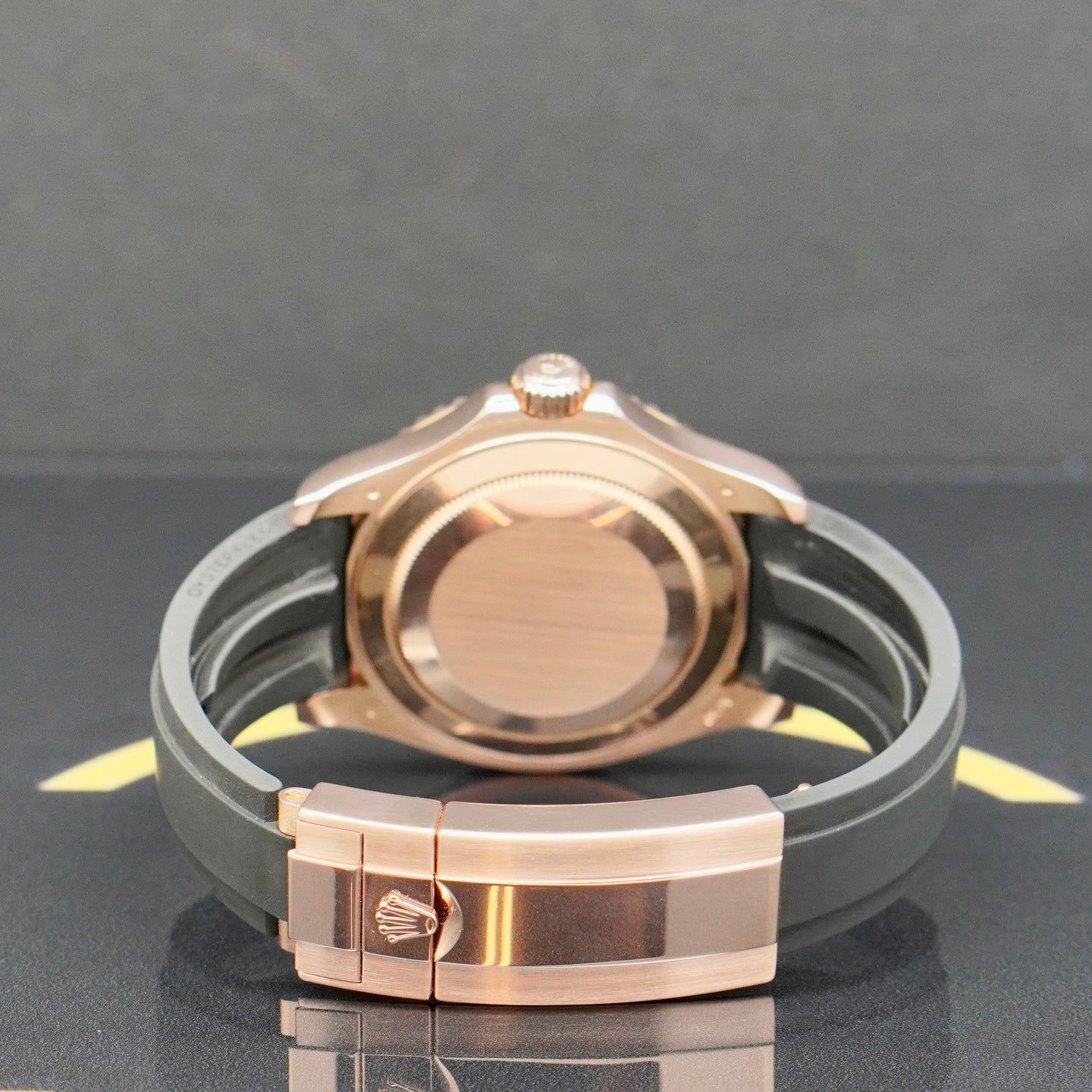 Rolex Yacht-Master 40 126655 (2023) - Black dial 40 mm Rose Gold case (7/7)
