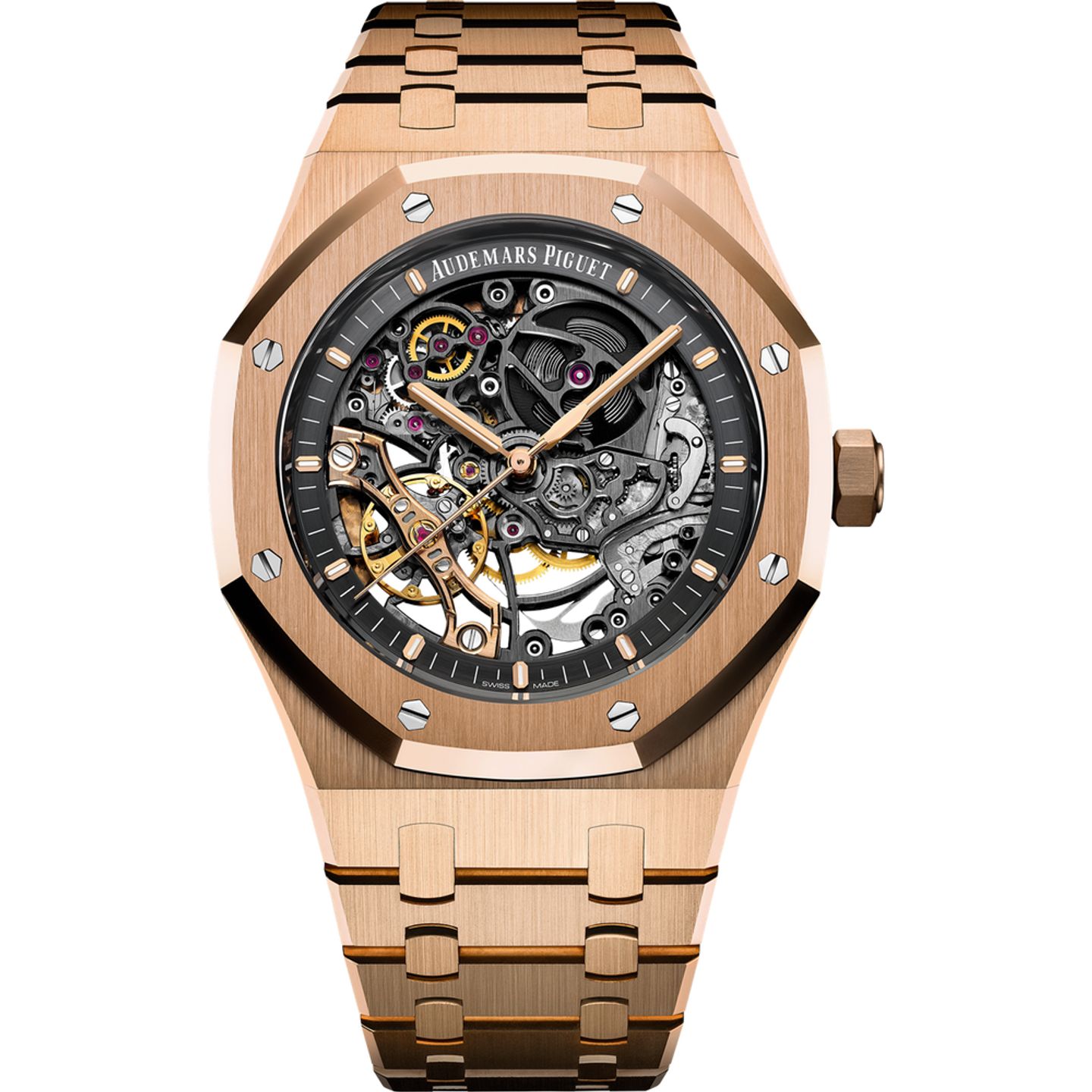 Audemars Piguet Royal Oak Double Balance Wheel Openworked 15407OR.OO.1220OR.01 - (1/1)