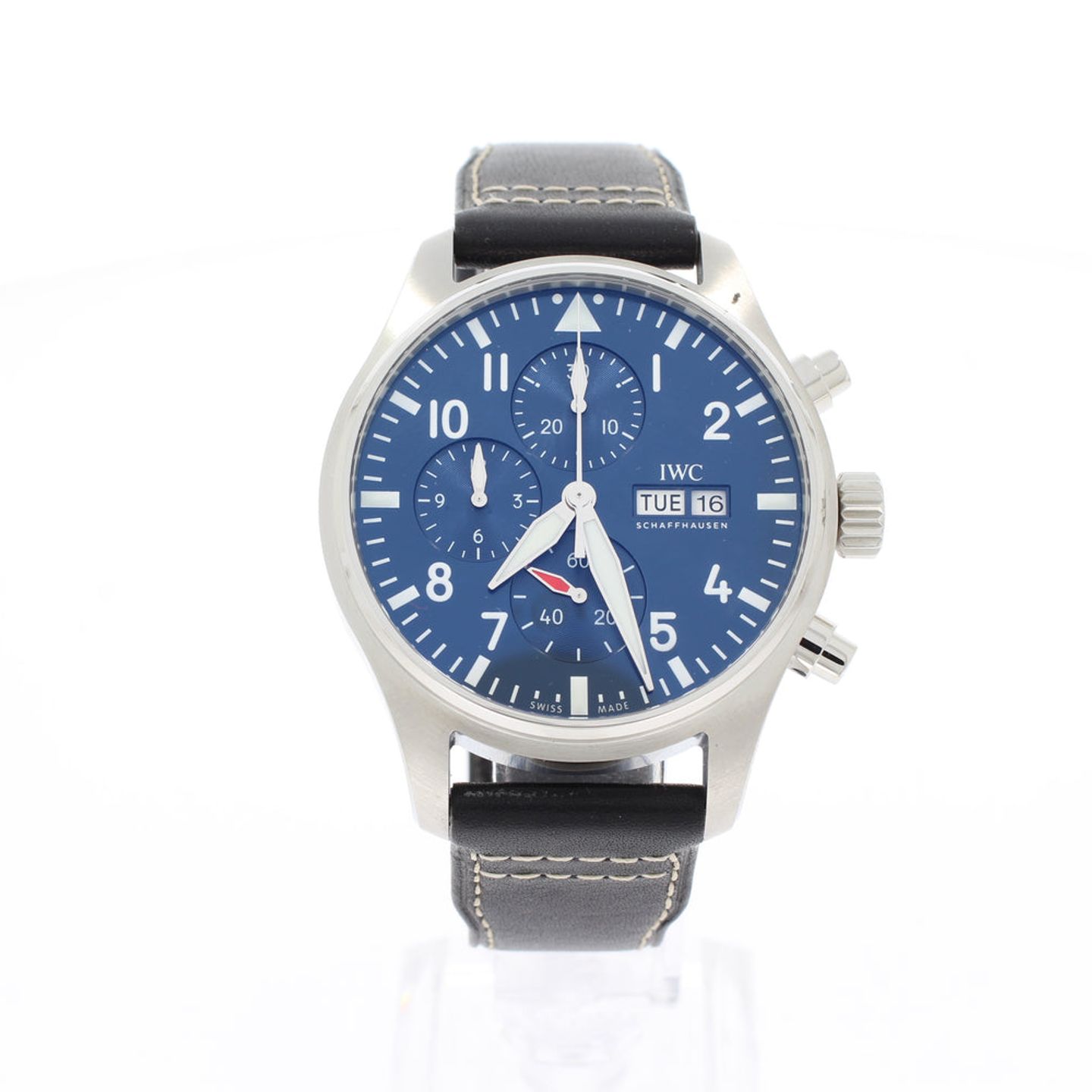 IWC Pilot Chronograph IW378003 (2025) - Blue dial 43 mm Steel case (1/4)