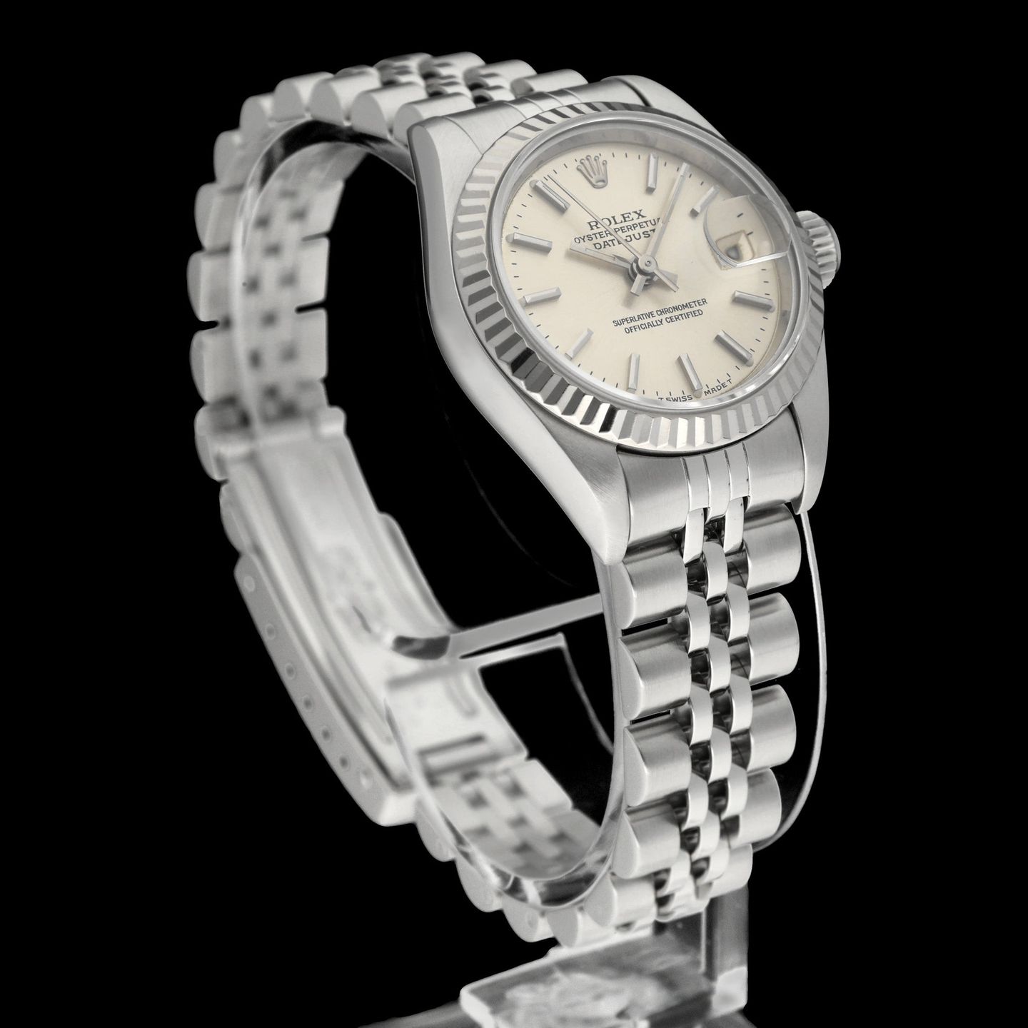 Rolex Lady-Datejust 69174 (1995) - 26mm Staal (3/7)