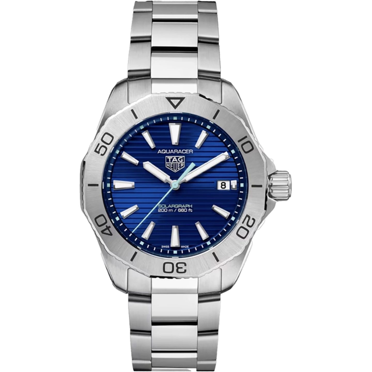 TAG Heuer Aquaracer WBP1113.BA0000 (2025) - Blue dial 40 mm Steel case (1/1)