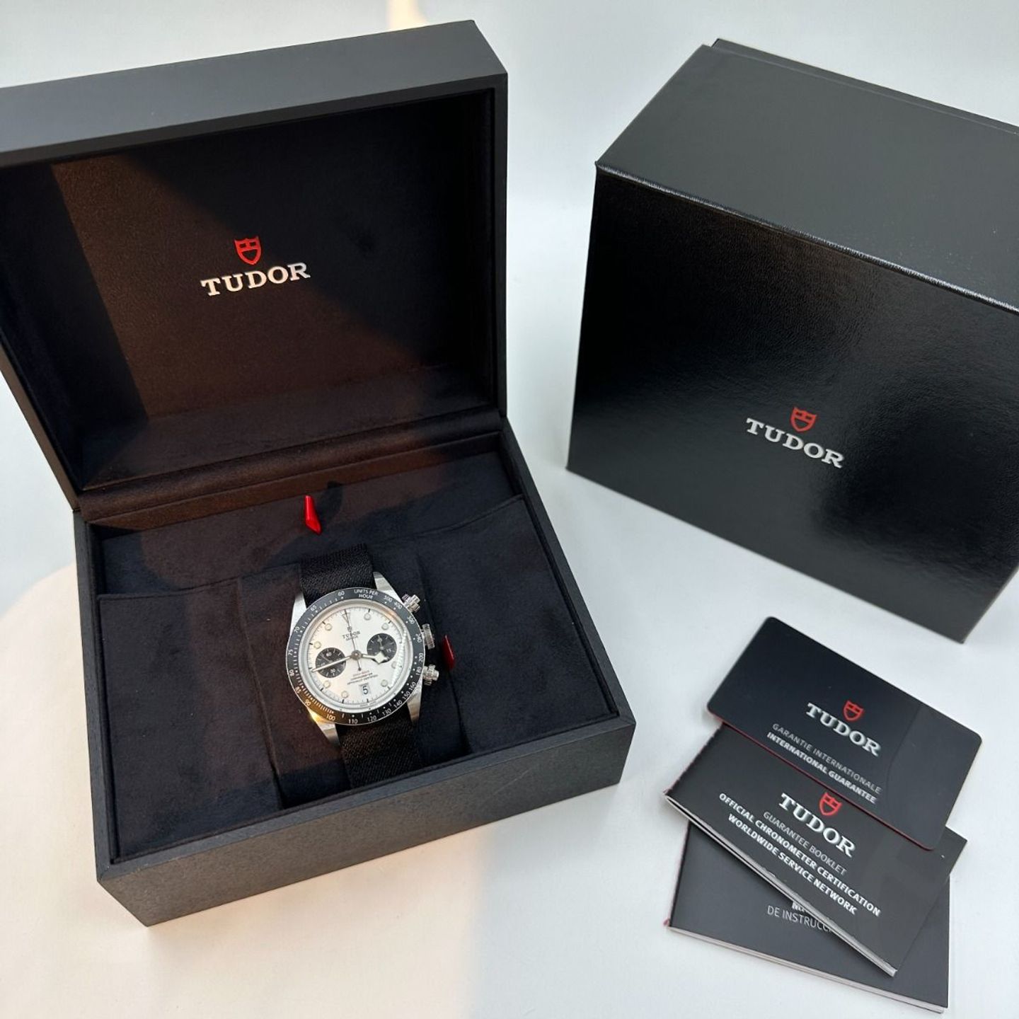 Tudor Black Bay Chrono 79360N-0008 (2024) - Wit wijzerplaat 41mm Staal (3/8)