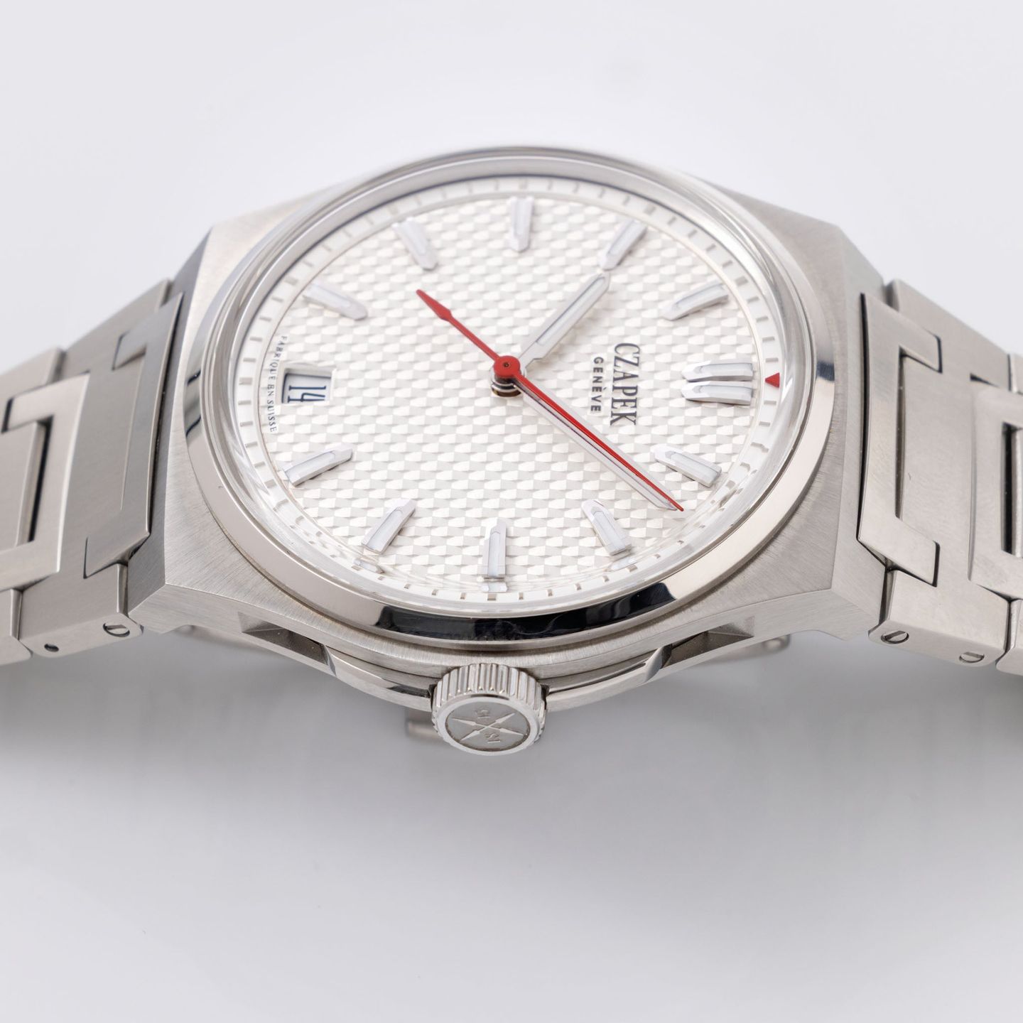 Czapek Antarctique Unknown (Unknown (random serial)) - Silver dial Unknown Steel case (7/8)