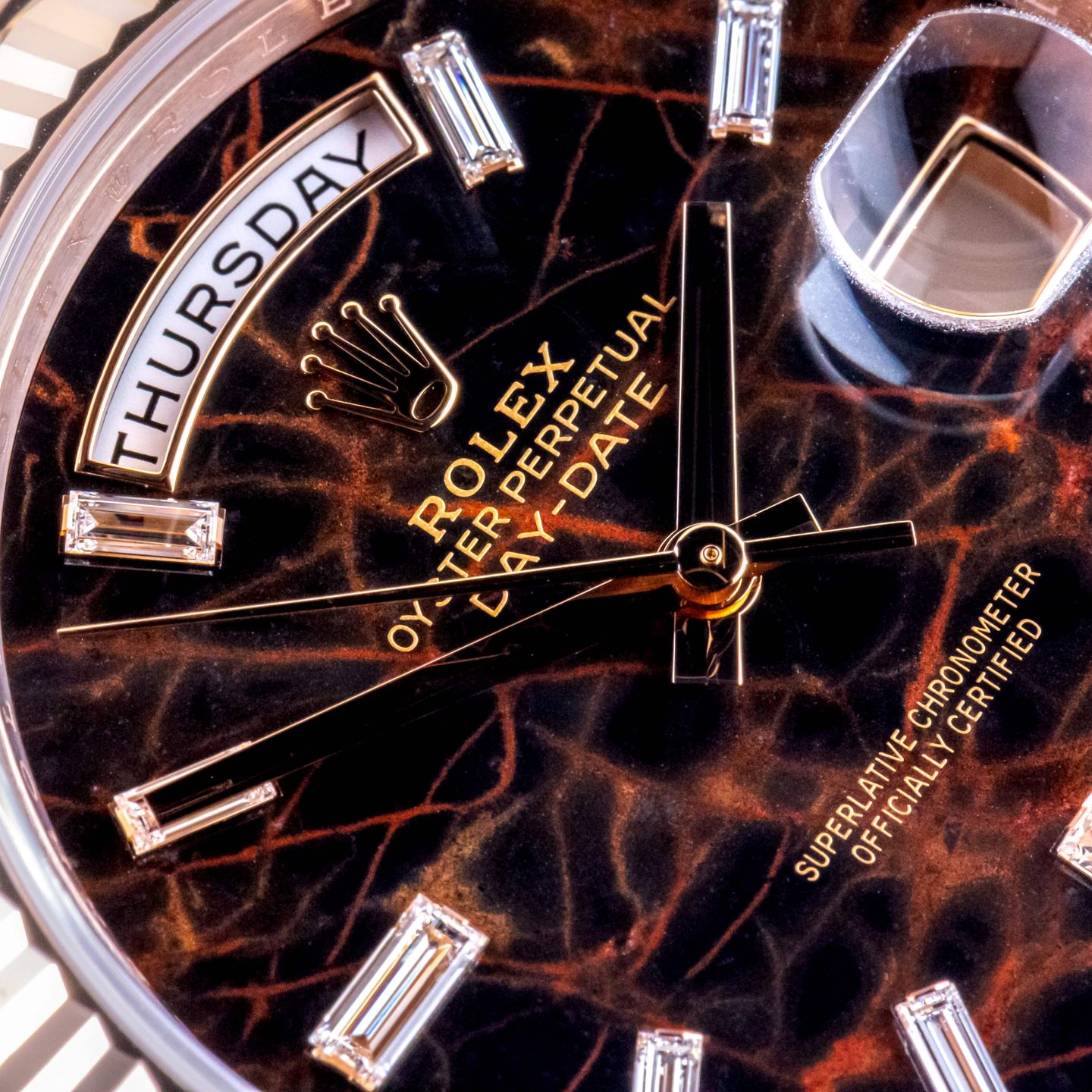 Rolex Day-Date 40 228235 (2026) - 40 mm Rose Gold case (2/8)