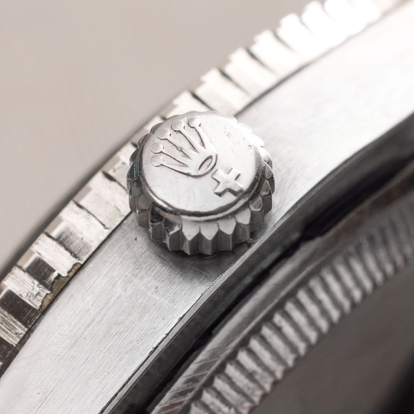 Rolex Submariner No Date 6205 (1955) - Zwart wijzerplaat 38mm Staal (2/8)