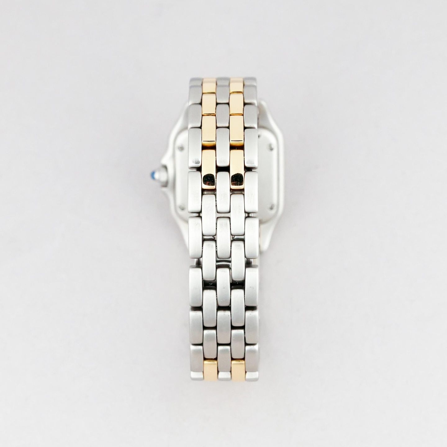 Cartier Panthère 1120 (Unknown (random serial)) - White dial 22 mm Gold/Steel case (7/8)