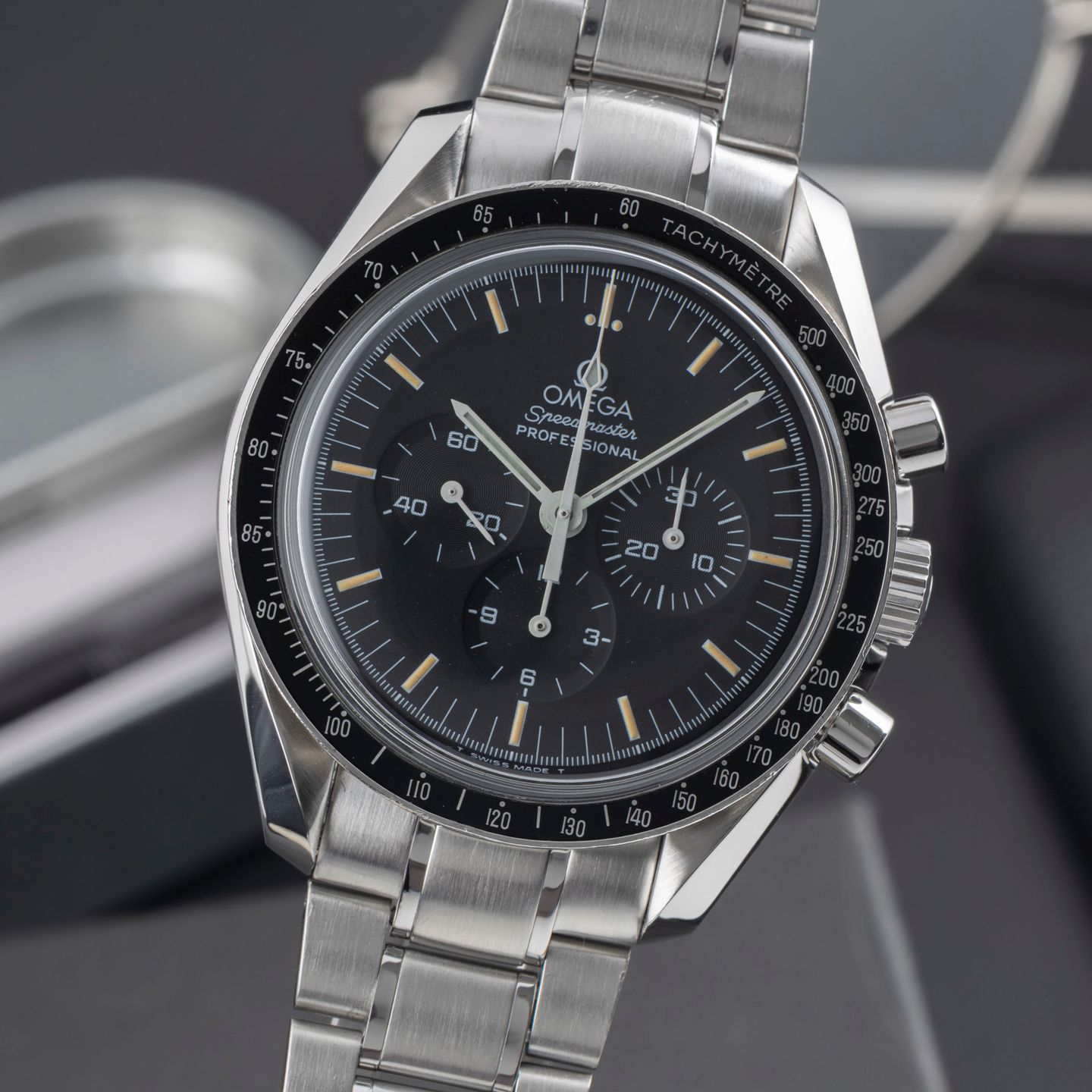 Omega Speedmaster Professional Moonwatch 3592.50.00 I (Unknown (random serial)) - Black dial 42 mm Steel case (3/8)