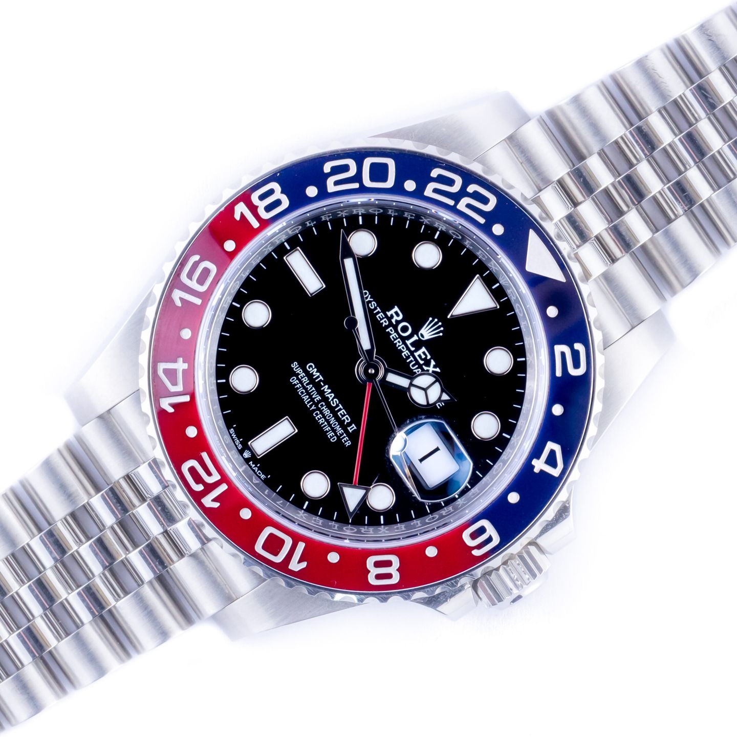 Rolex GMT-Master II 126710BLRO (2022) - Black dial 40 mm Steel case (1/8)