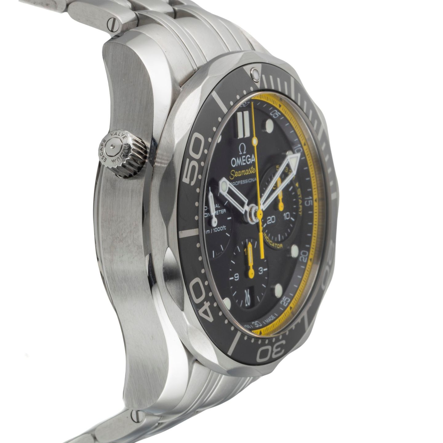 Omega Seamaster Diver 300 M 212.30.44.50.01.002 (Unknown (random serial)) - Black dial 44 mm Steel case (7/8)