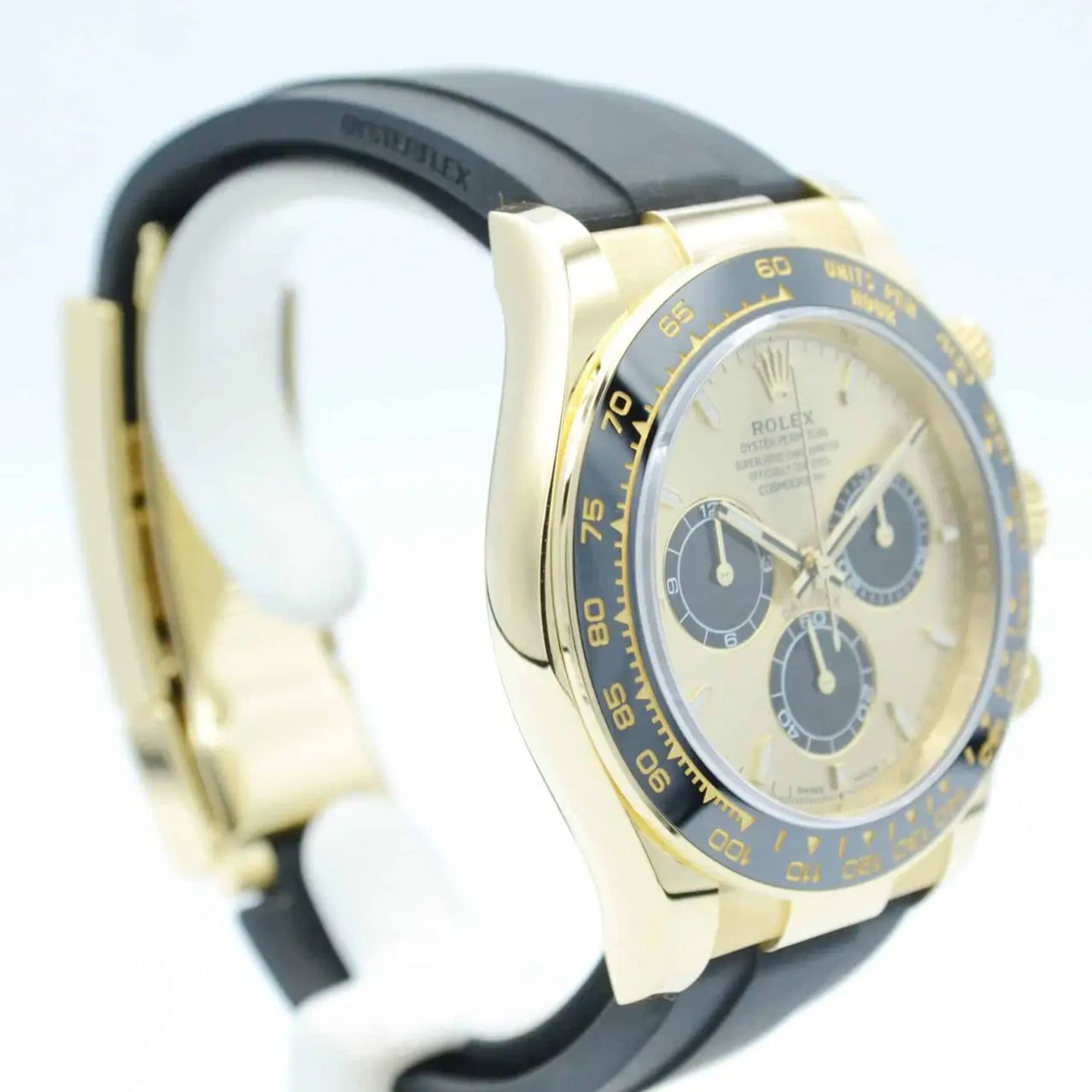 Rolex Daytona 126518LN (2024) - Yellow dial 40 mm Yellow Gold case (6/7)