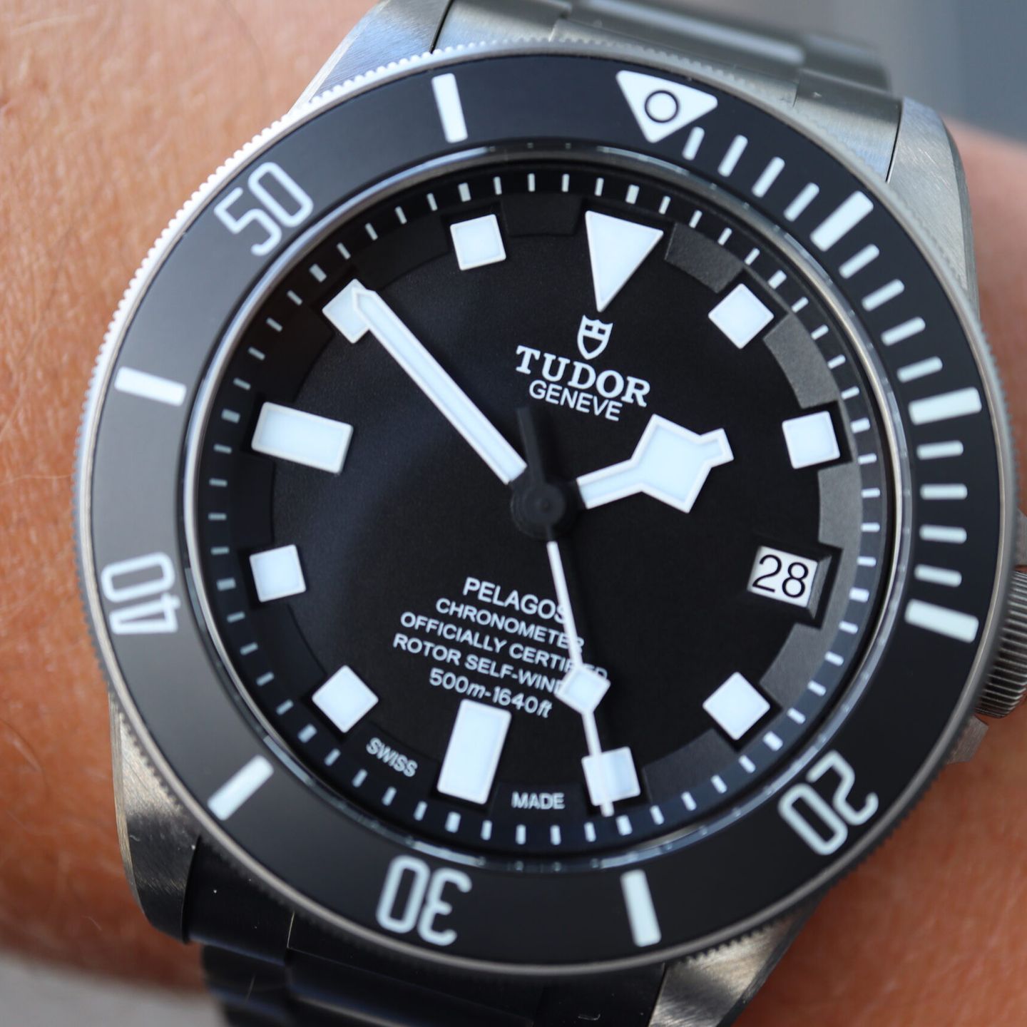 Tudor Pelagos 25600TN (2023) - Black dial 42 mm Titanium case (1/8)