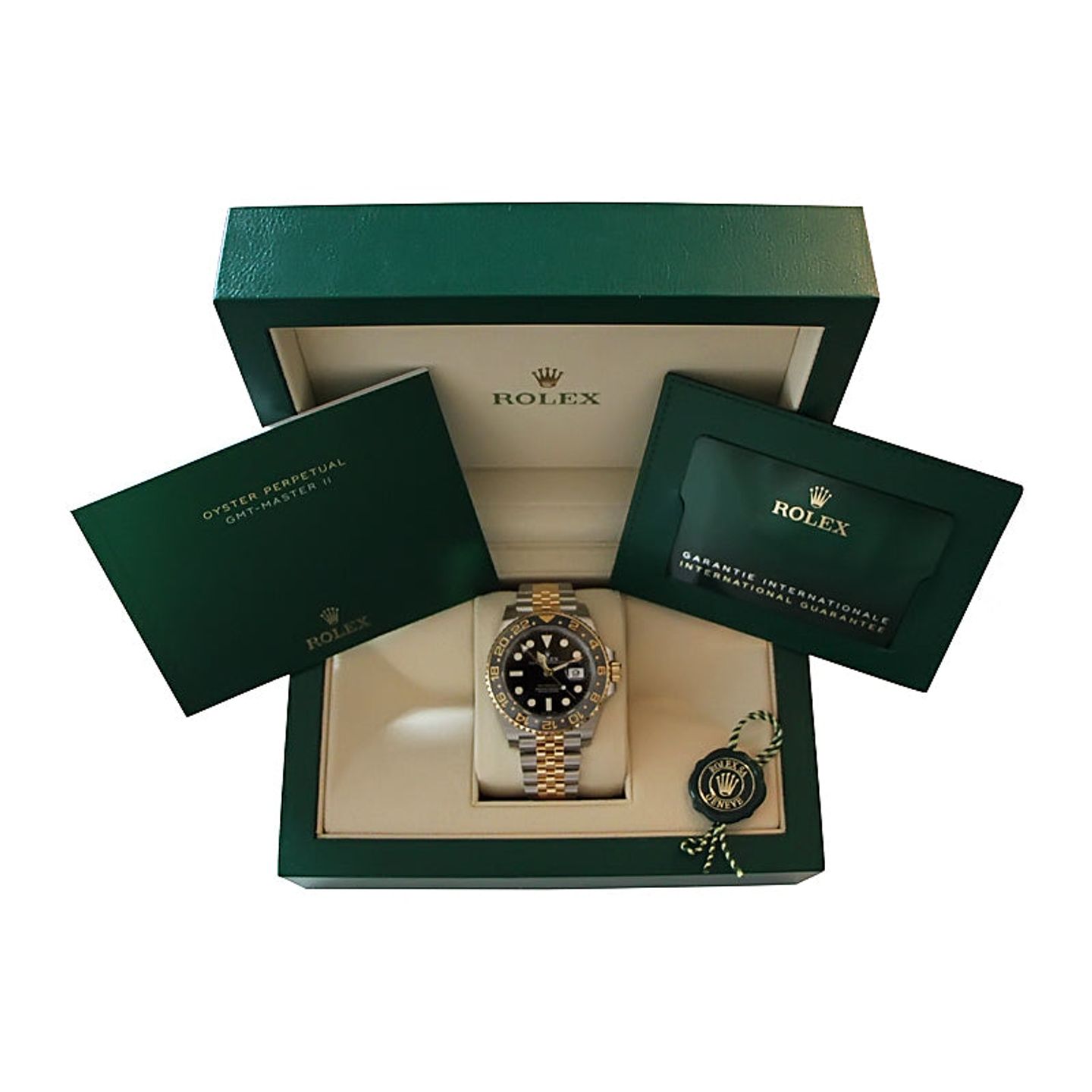 Rolex GMT-Master II 126713GRNR (2026) - Black dial 40 mm Gold/Steel case (4/4)