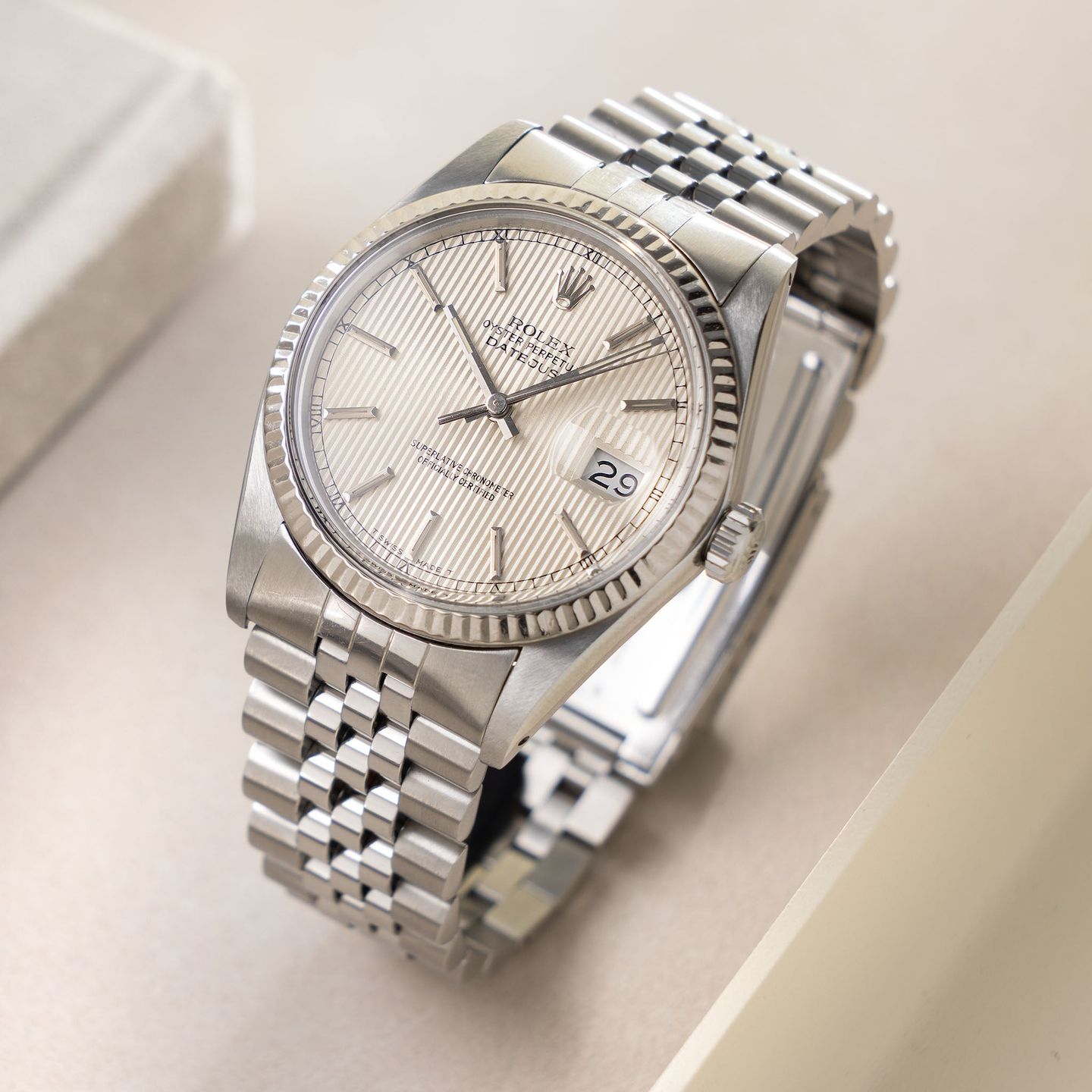 Rolex Datejust 36 16014 (1984) - 36 mm Steel case (3/8)