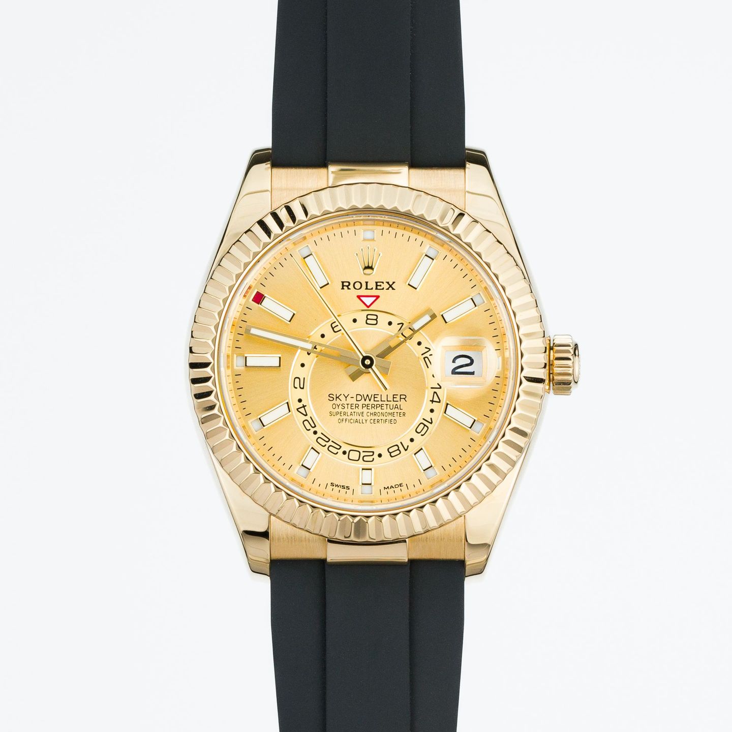 Rolex Sky-Dweller 326238 (2021) - 42mm Geelgoud (1/7)