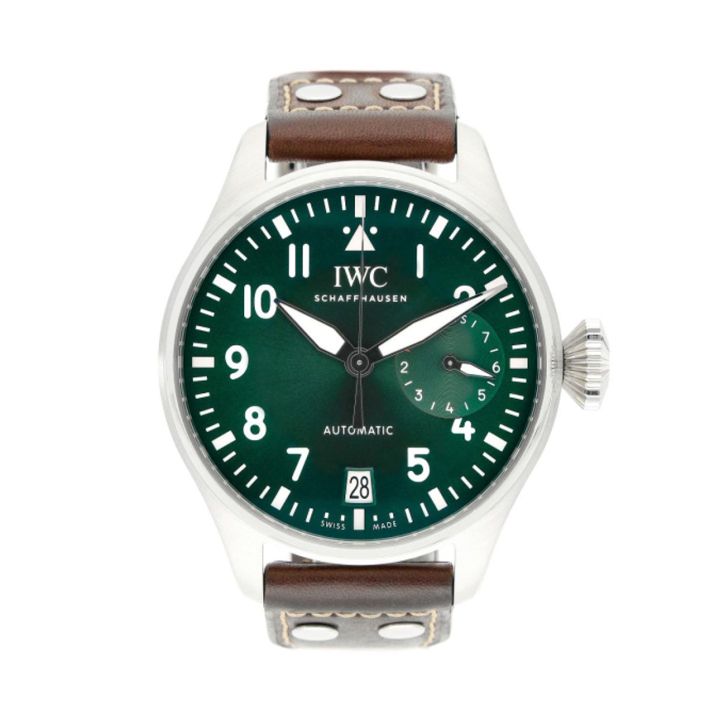 IWC Big Pilot IW501015 (2023) - Green dial 46 mm Steel case (1/5)