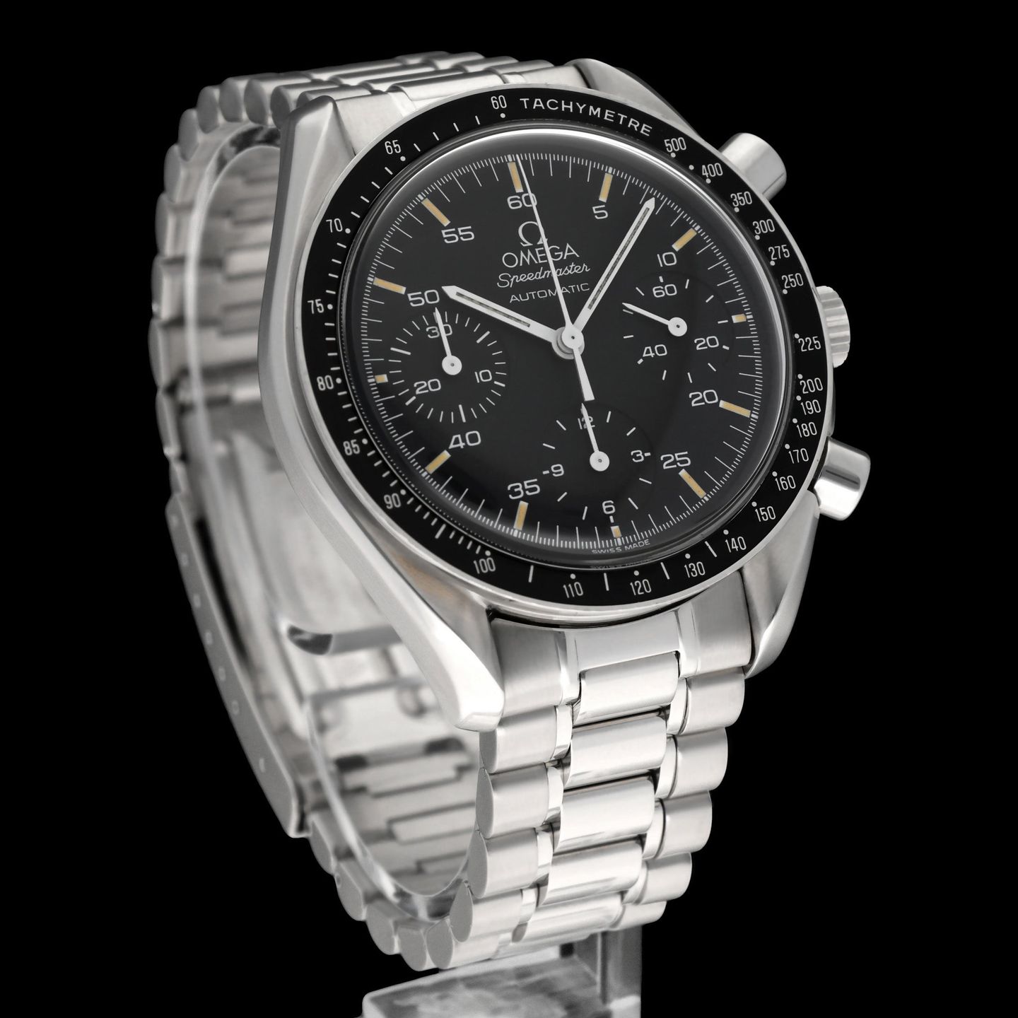 Omega Speedmaster Reduced 3510.50.00 (1993) - Black dial 39 mm Steel case (4/8)