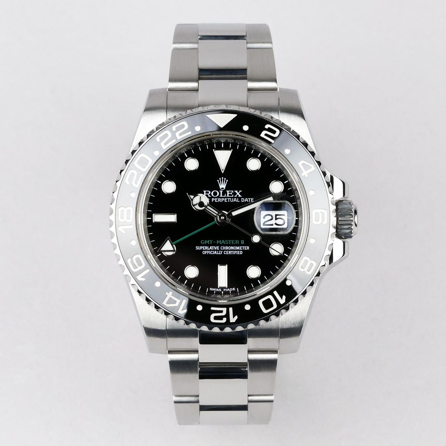 Rolex GMT-Master II 116710LN (2015) - Black dial 40 mm Steel case (1/8)