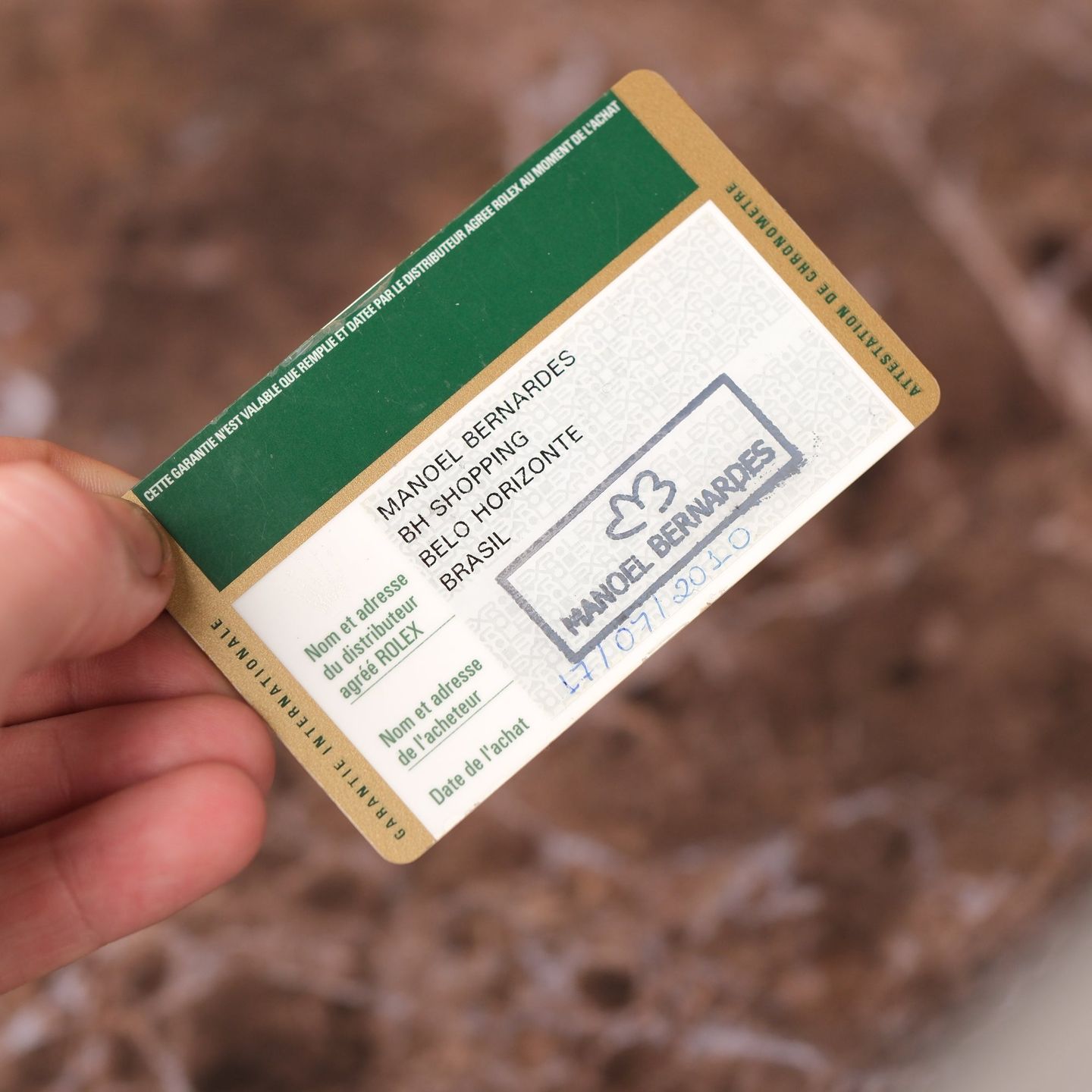 Rolex Milgauss 116400GV (Onbekend (willekeurig serienummer)) - Zwart wijzerplaat 40mm Staal (3/8)