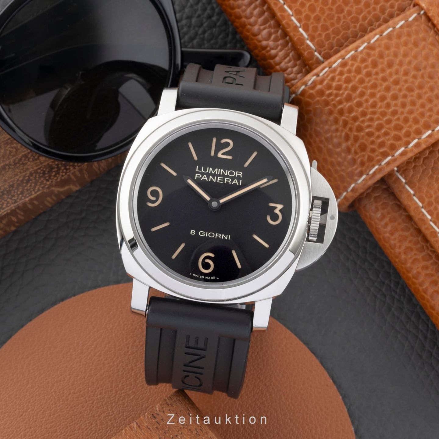 Panerai Luminor Base 8 Days PAM00914 (Onbekend (willekeurig serienummer)) - 44mm Staal (3/8)
