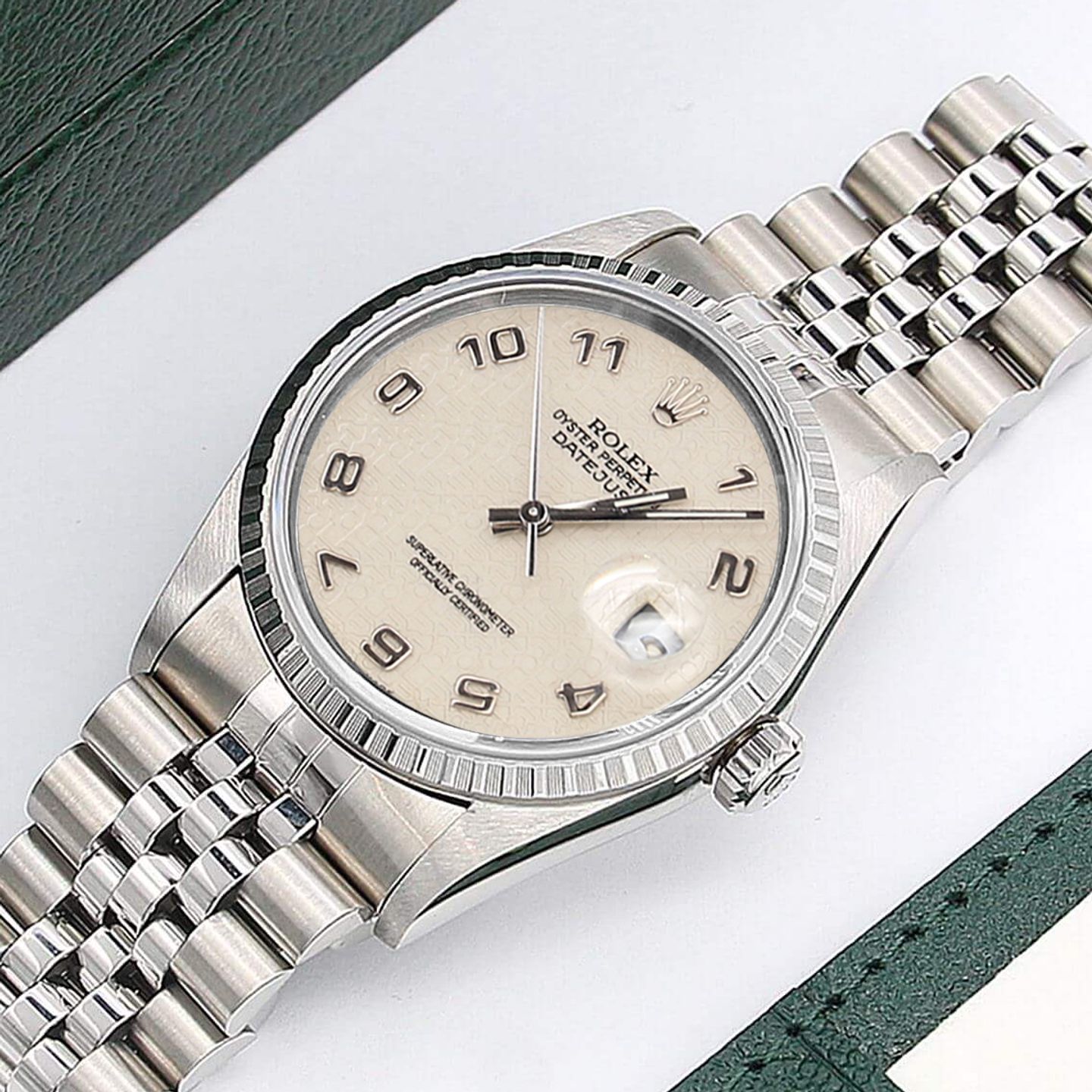 Rolex Datejust 36 16220 (Unknown (random serial)) - 36 mm Steel case (2/8)