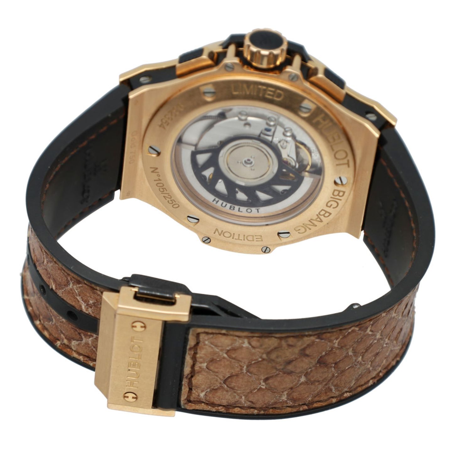 Hublot Big Bang 341.PX.7918.PR.1979 (Onbekend (willekeurig serienummer)) - Bruin wijzerplaat 41mm Roségoud (5/6)