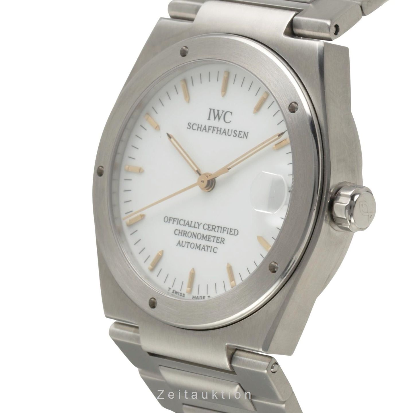 IWC Ingenieur IW352101 (Unknown (random serial)) - White dial 34 mm Steel case (5/8)