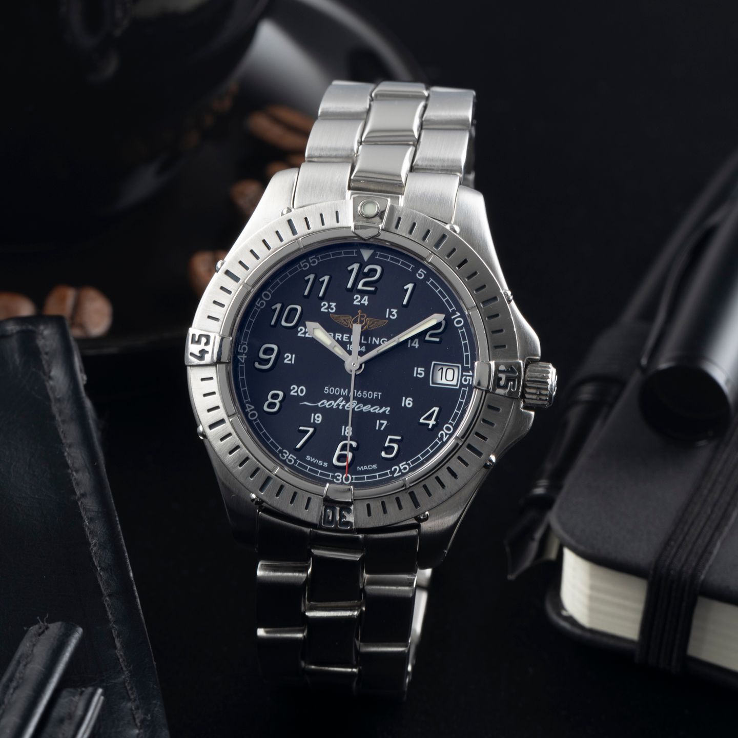 Breitling Colt A64350 (2001) - 38 mm Steel case (1/8)