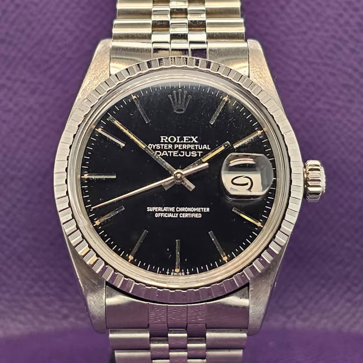 Rolex Datejust 36 16030 (1984) - Onbekend wijzerplaat 36mm Staal (1/3)
